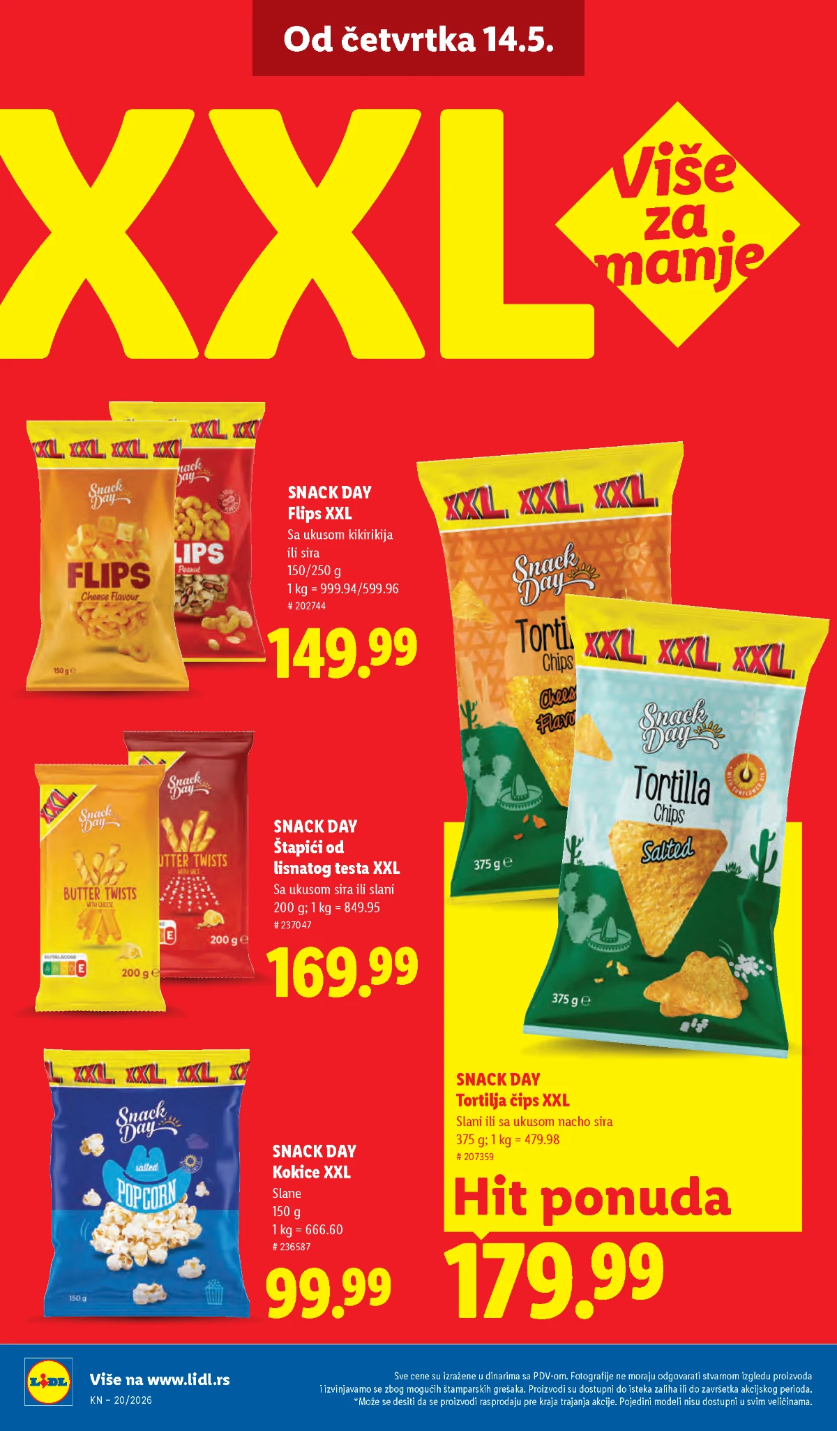 Lidl katalog akcija strana 56 – hit ponude 07.05.–13.05.2026 Lidl katalog akcija strana 56 hit ponude Srbija 2026