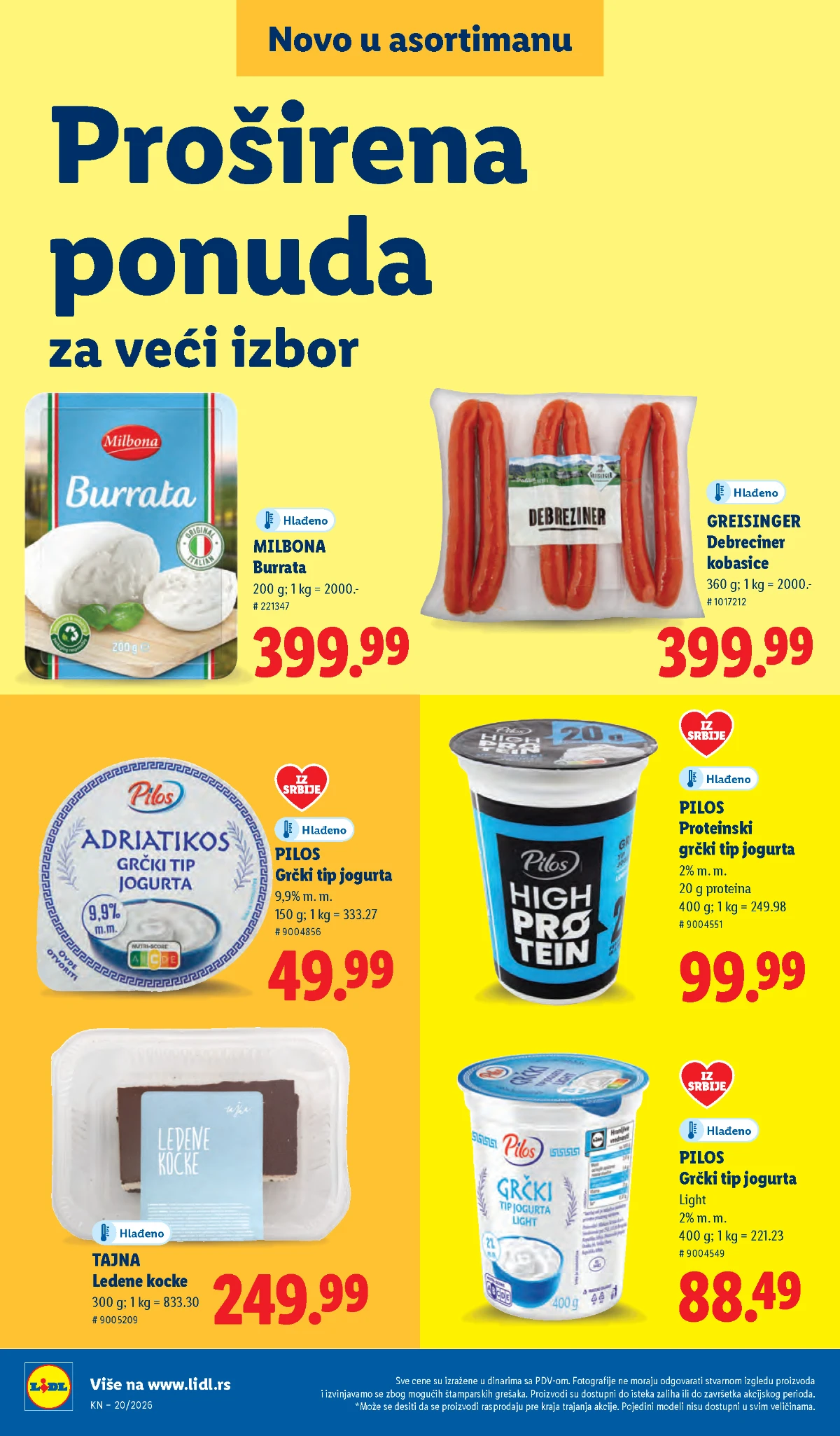 Lidl katalog akcija strana 60 – hit ponude 07.05.–13.05.2026 Lidl katalog akcija strana 60 hit ponude Srbija 2026