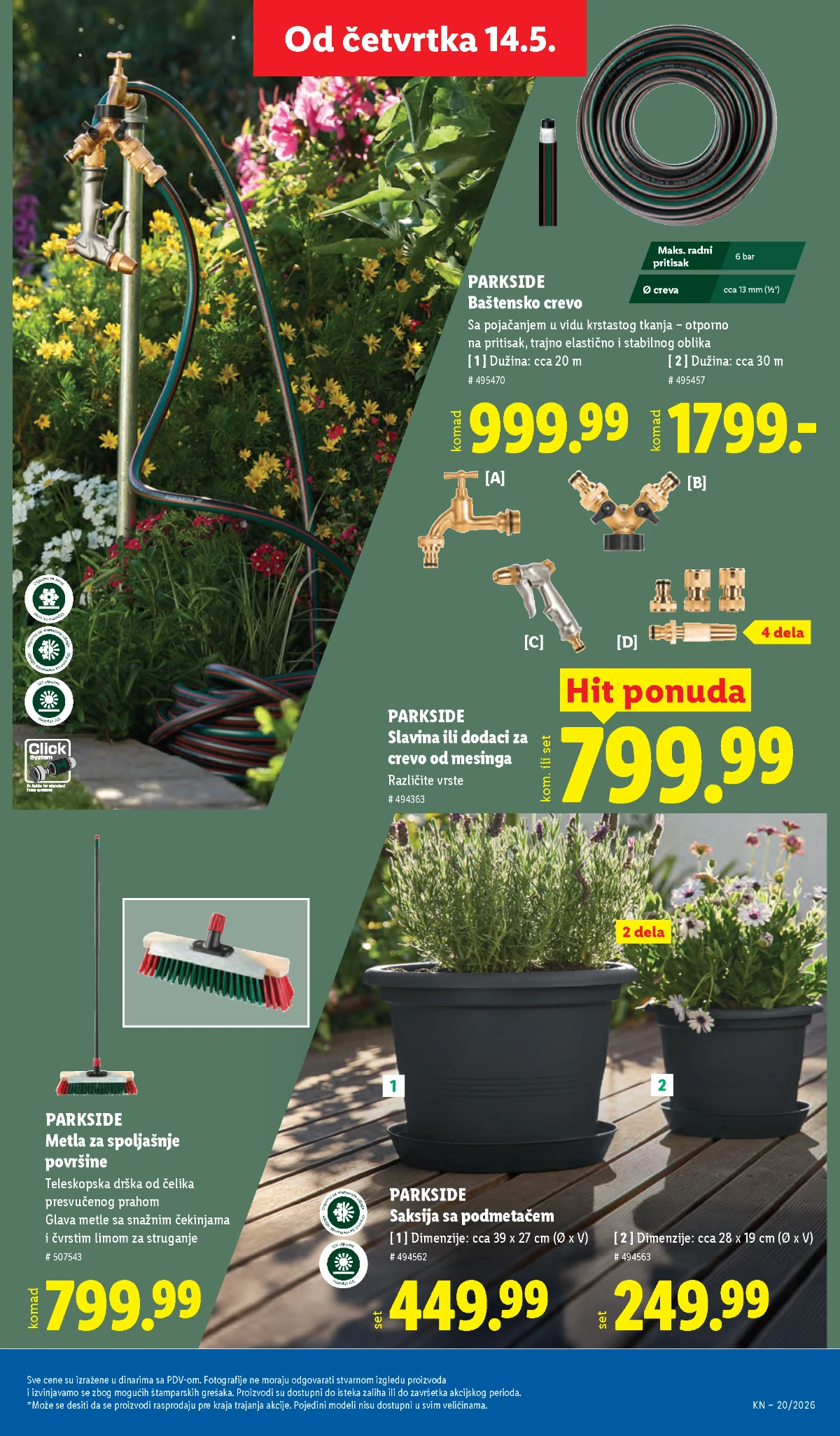 Lidl katalog akcija strana 71 – hit ponude 07.05.–13.05.2026 Lidl katalog akcija strana 71 hit ponude Srbija 2026