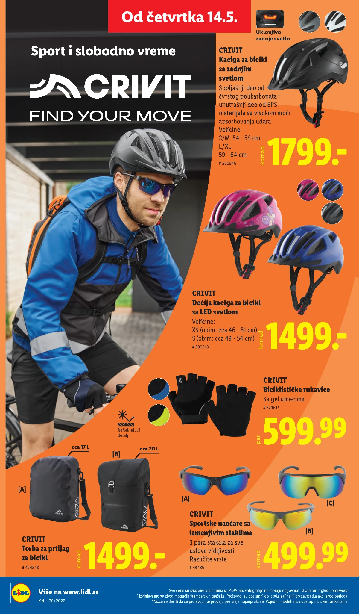 Lidl katalog akcija strana 78 – hit ponude 07.05.–13.05.2026 Lidl katalog akcija strana 78 hit ponude Srbija 2026
