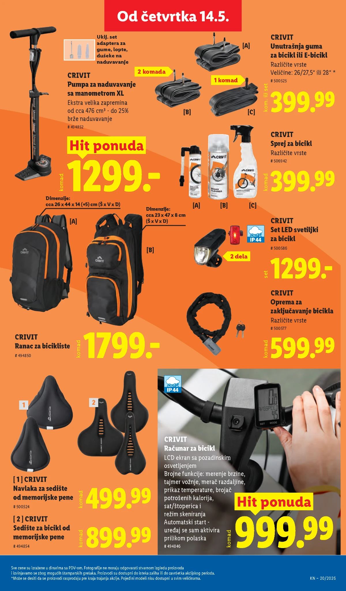 Lidl katalog akcija strana 79 – hit ponude 07.05.–13.05.2026 Lidl katalog akcija strana 79 hit ponude Srbija 2026