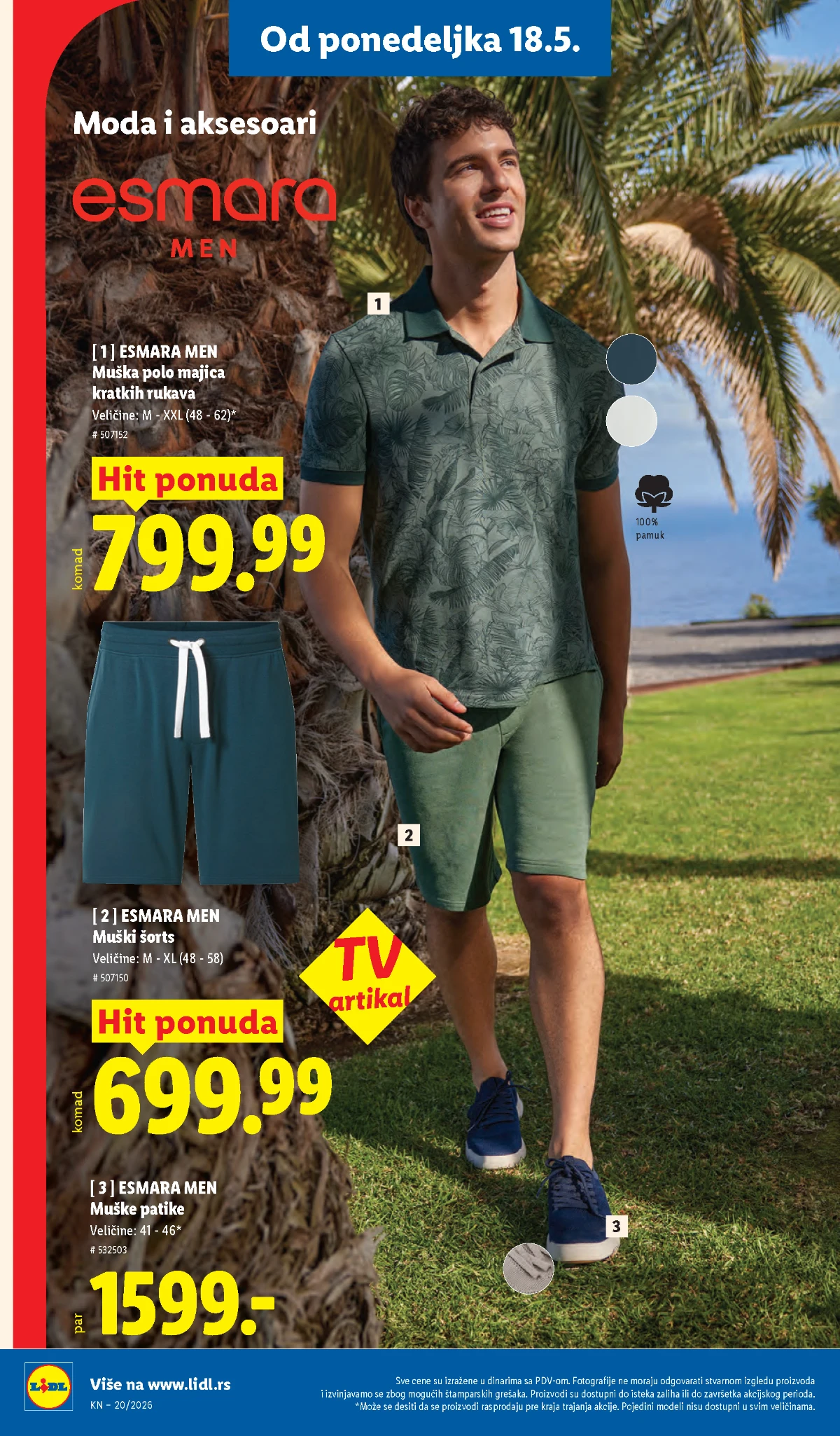 Lidl katalog akcija strana 80 – hit ponude 07.05.–13.05.2026 Lidl katalog akcija strana 80 hit ponude Srbija 2026