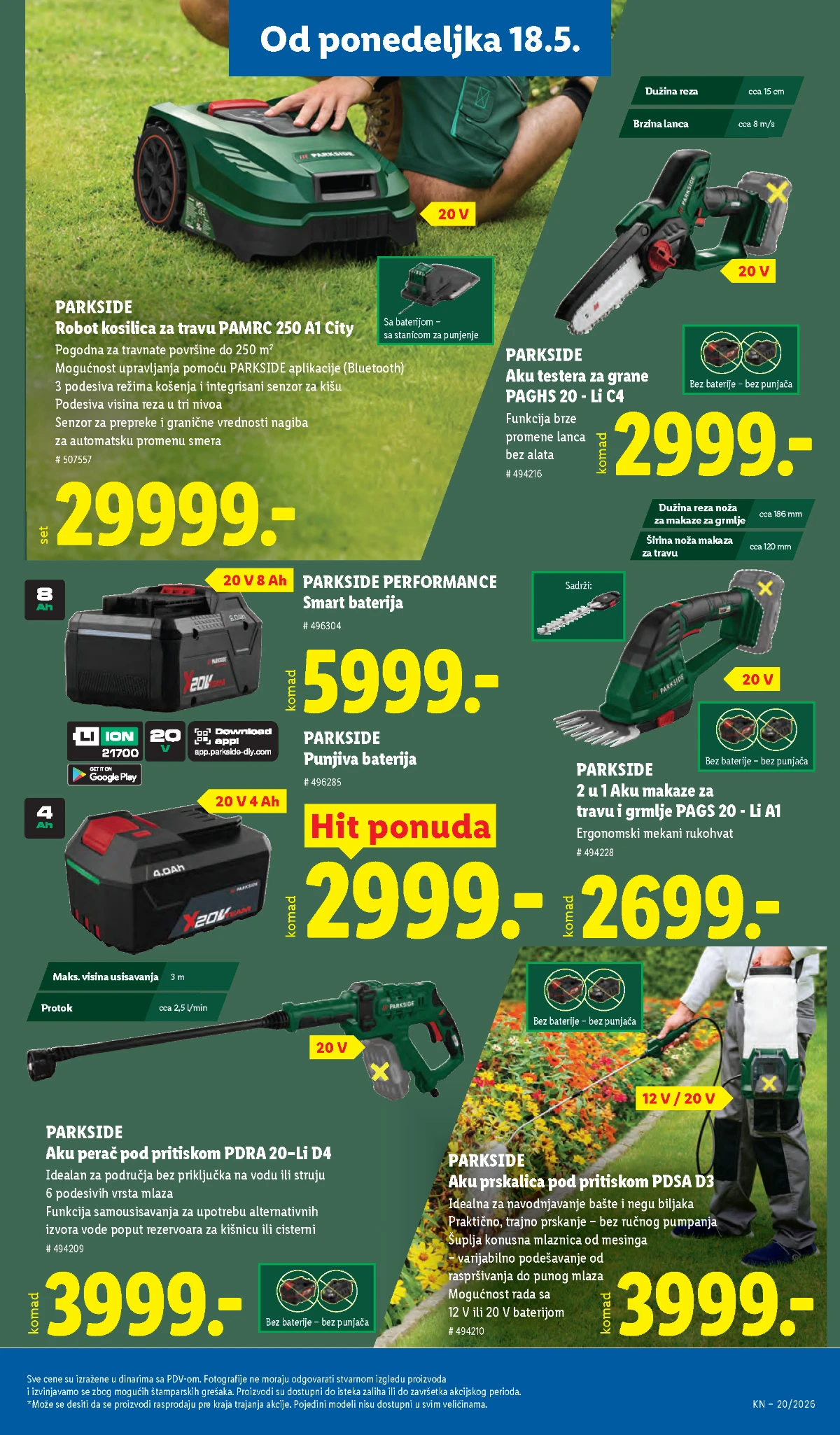 Lidl katalog akcija strana 85 – hit ponude 07.05.–13.05.2026 Lidl katalog akcija strana 85 hit ponude Srbija 2026