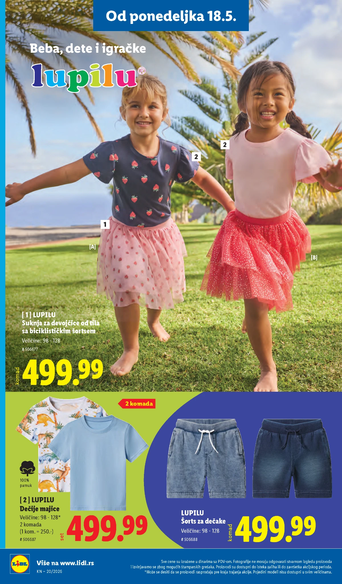 Lidl katalog akcija strana 86 – hit ponude 07.05.–13.05.2026 Lidl katalog akcija strana 86 hit ponude Srbija 2026