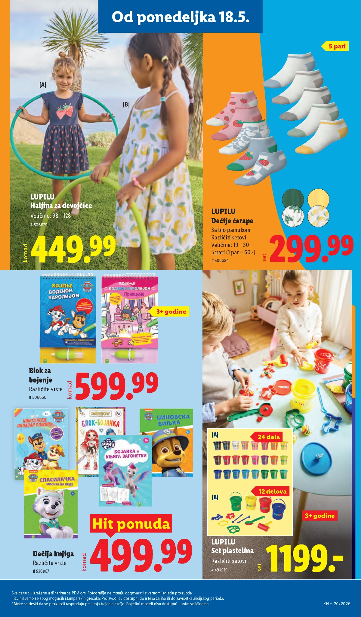 Lidl katalog akcija strana 87 – hit ponude 07.05.–13.05.2026 Lidl katalog akcija strana 87 hit ponude Srbija 2026