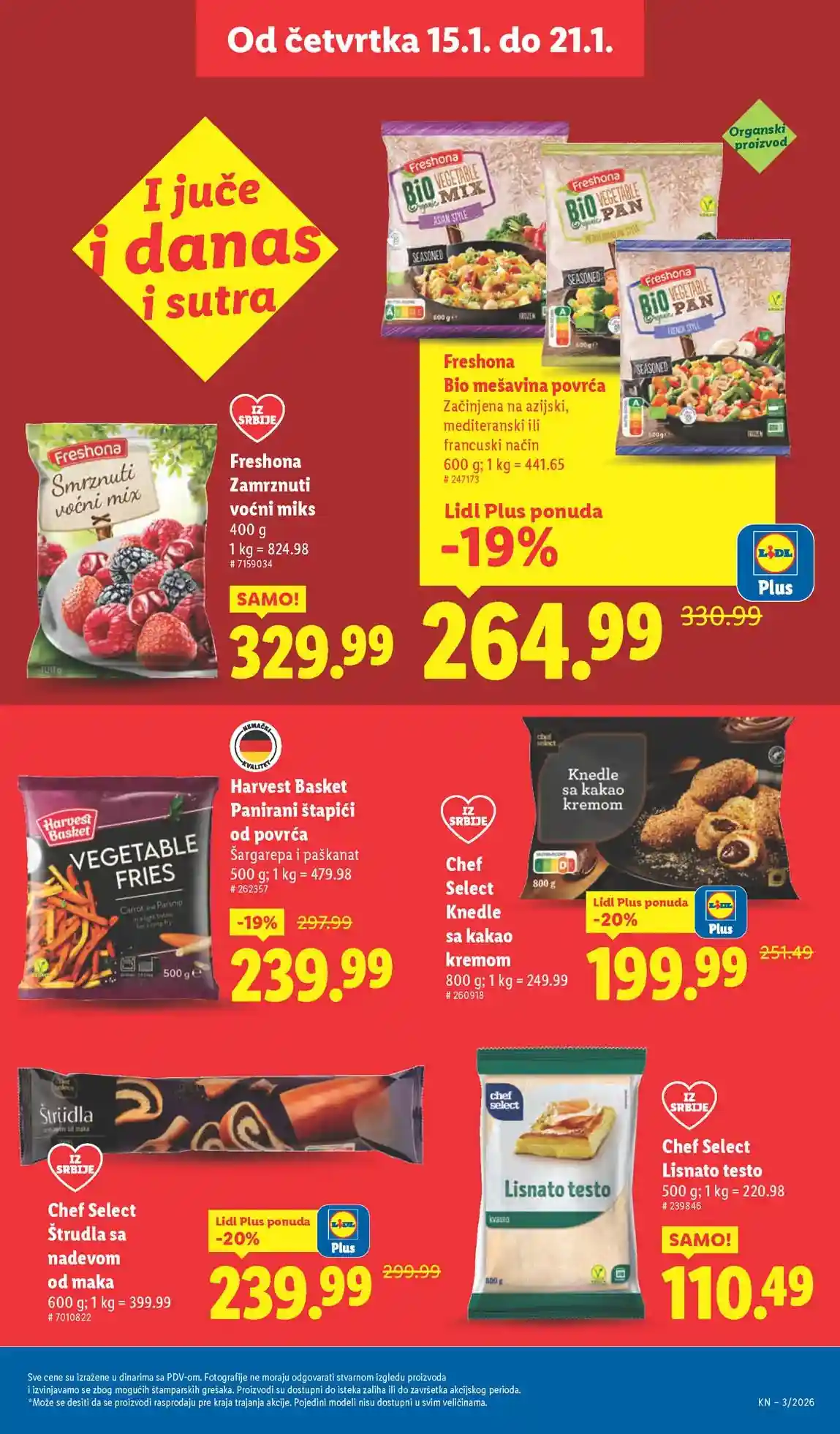 Lidl katalog sniženja Lidl akcija sniženja