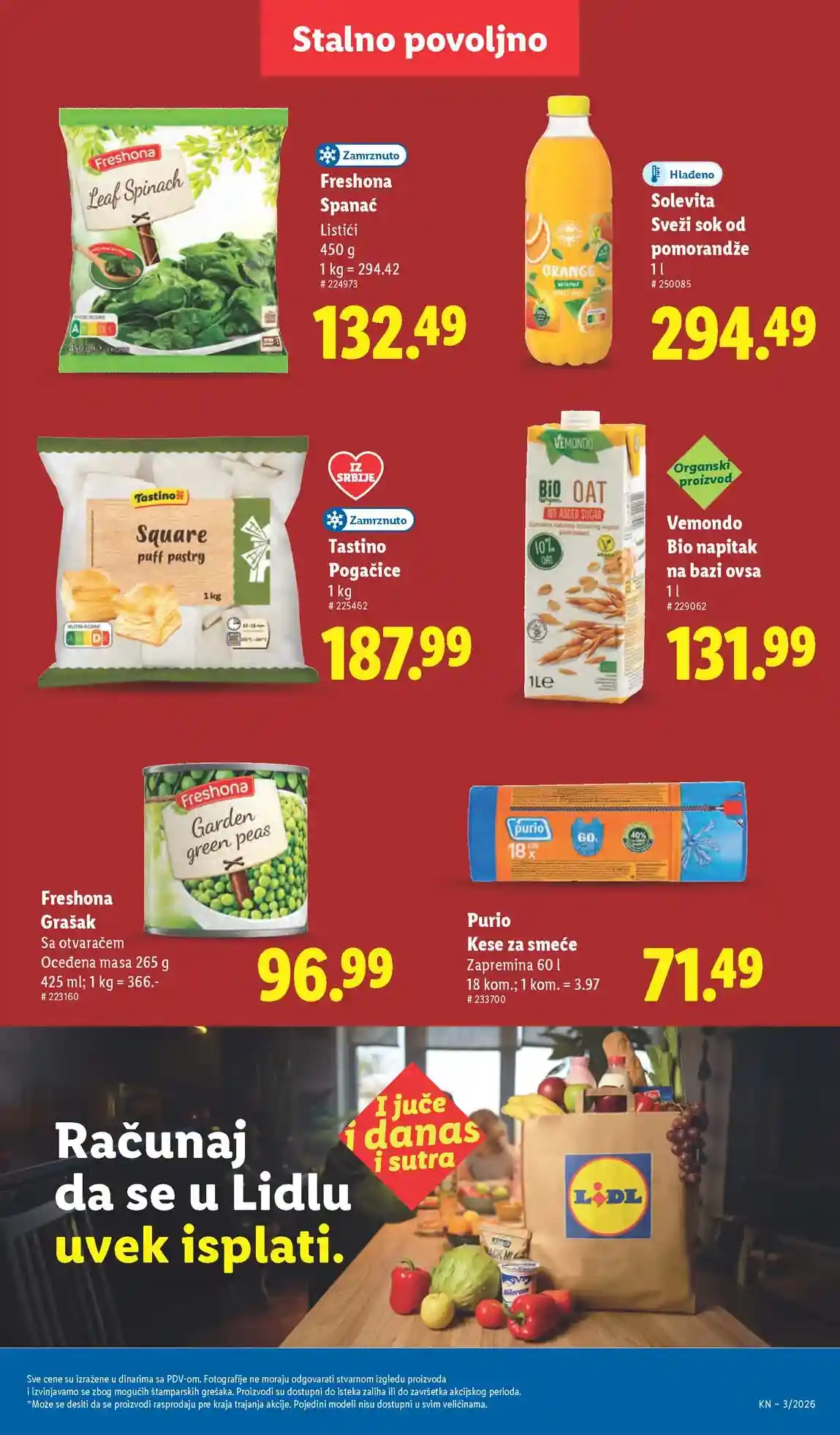 Lidl katalog sniženja Lidl akcija sniženja