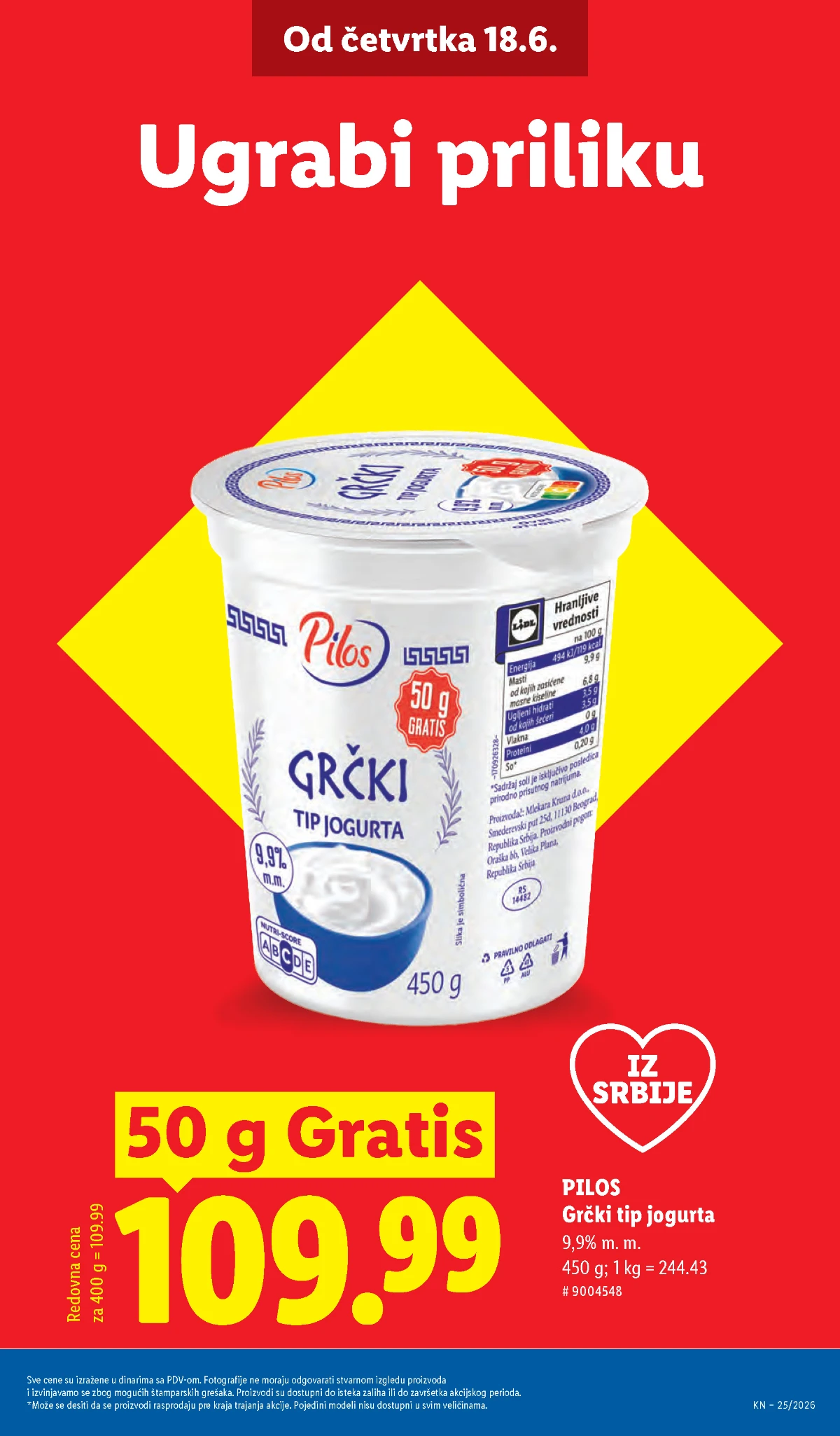 Lidlova pijaca voće i povrće Nektarine, lubenica, borovnice, kajsije i ananas po akcijskim cenama
