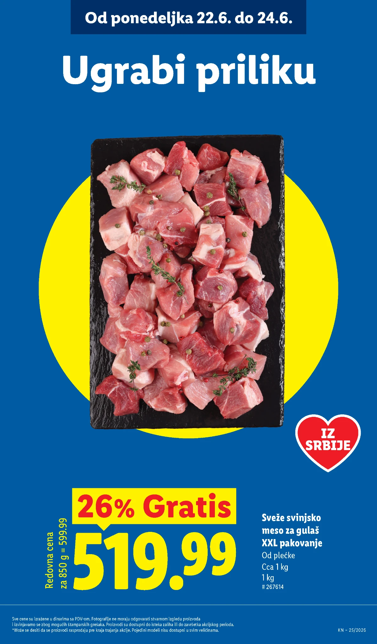 Lidl pekara i proizvodi za doručak Hleb, peciva, kroasani i proizvodi za doručak na akciji