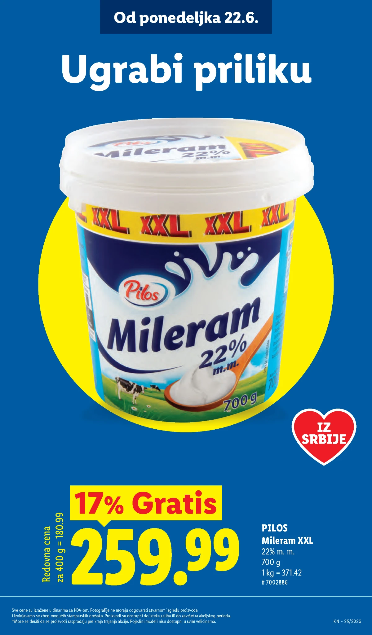 Lidl čokolade i slatkiši na akciji Čokolade, keksi, bombonjere i slatki proizvodi po akcijskim cenama