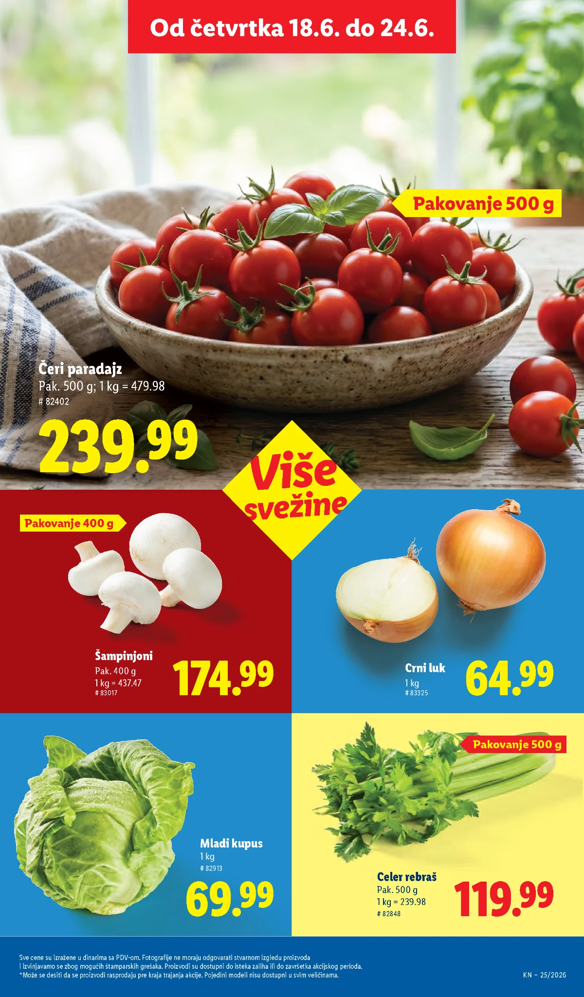 Lidl proizvodi za domaćinstvo na akciji Toalet papir, ubrusi i proizvodi za domaćinstvo po akcijskim cenama