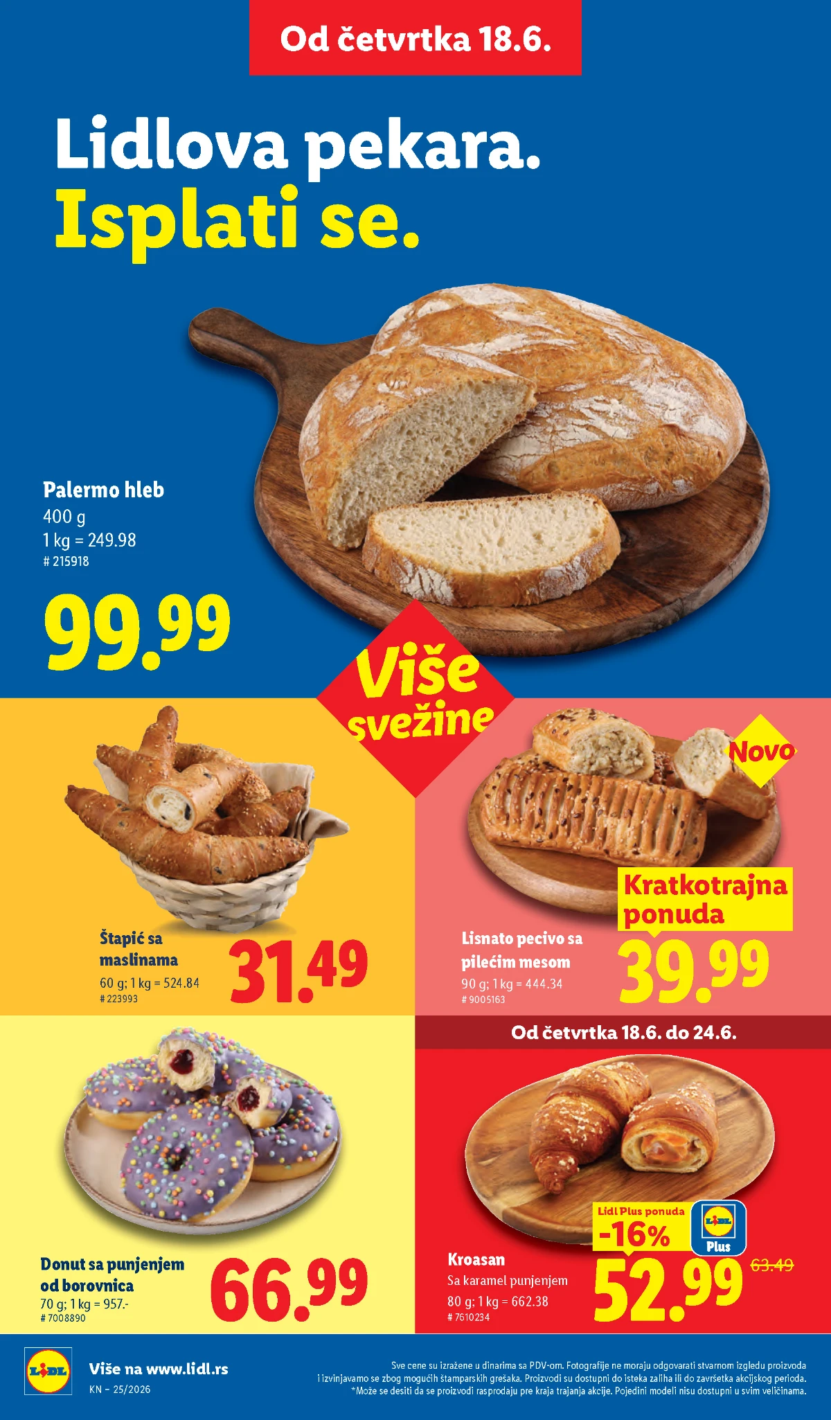 Lidl završne akcijske ponude Dodatne Lidl akcije i završne ponude iz kataloga do 24.06.2026