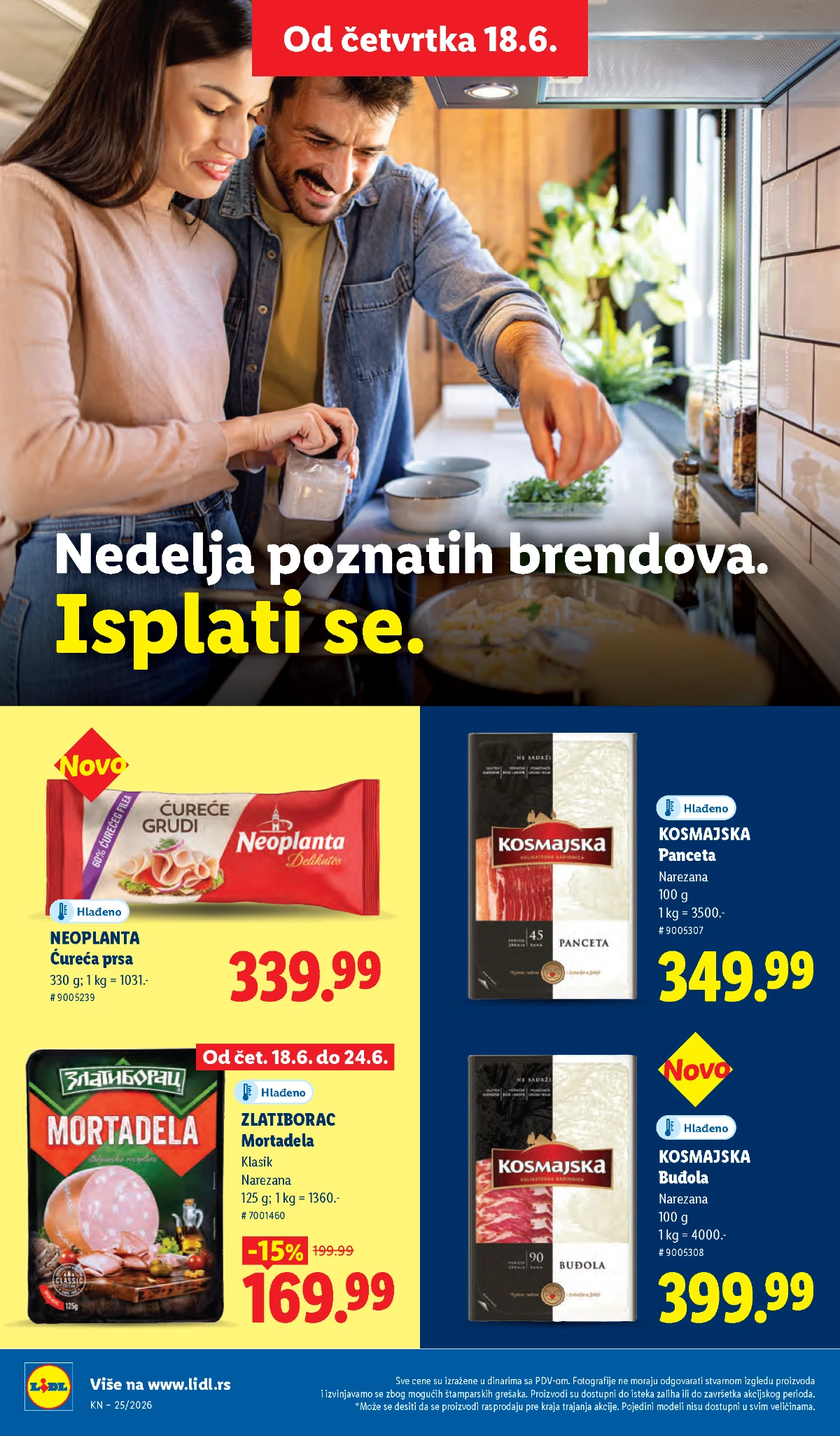 Slatkiši i kafa na akciji Čokolade, kafa, vafli i slatkiši po Lidl cenama