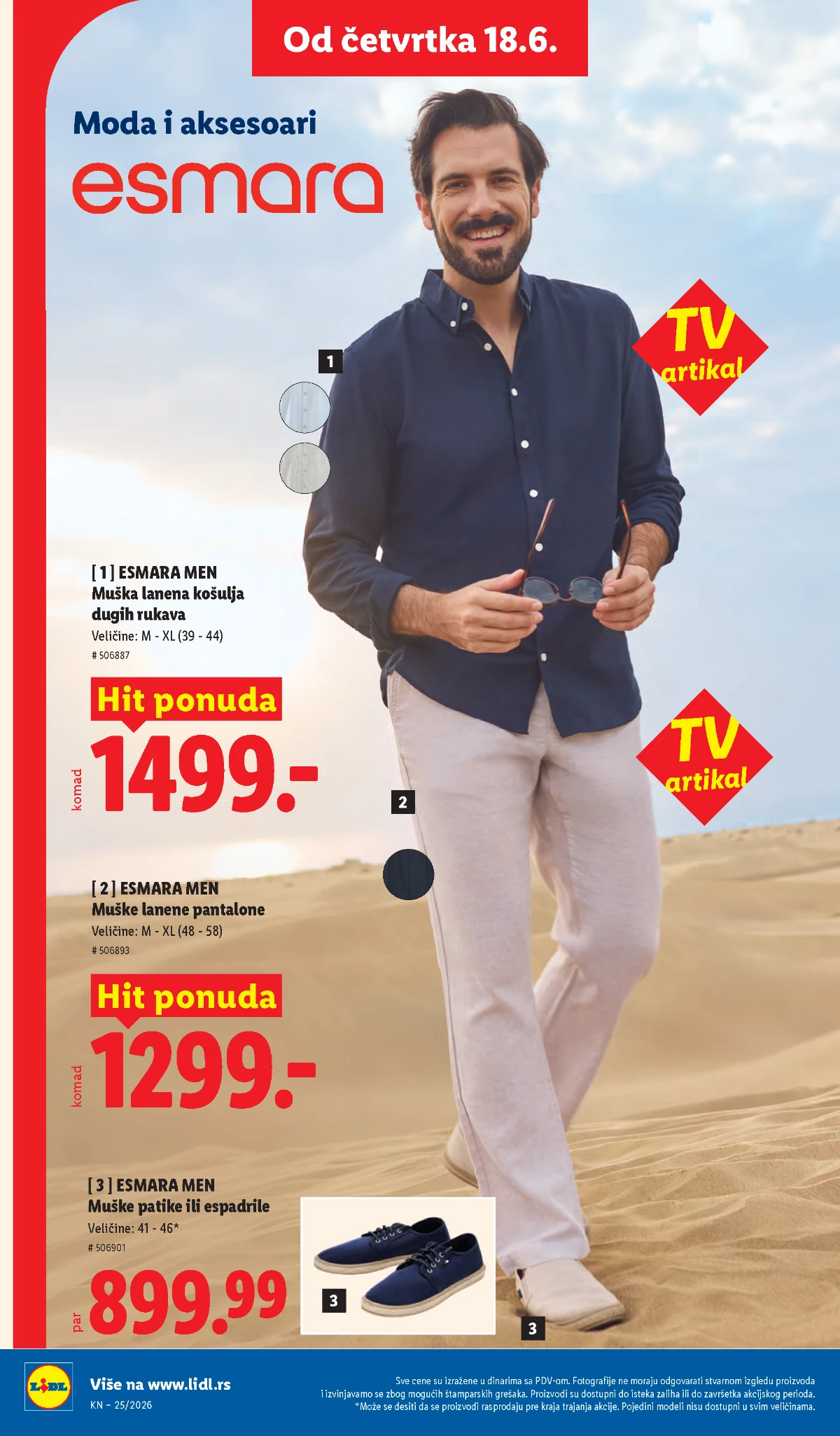 Esmara moda i aksesoari za leto