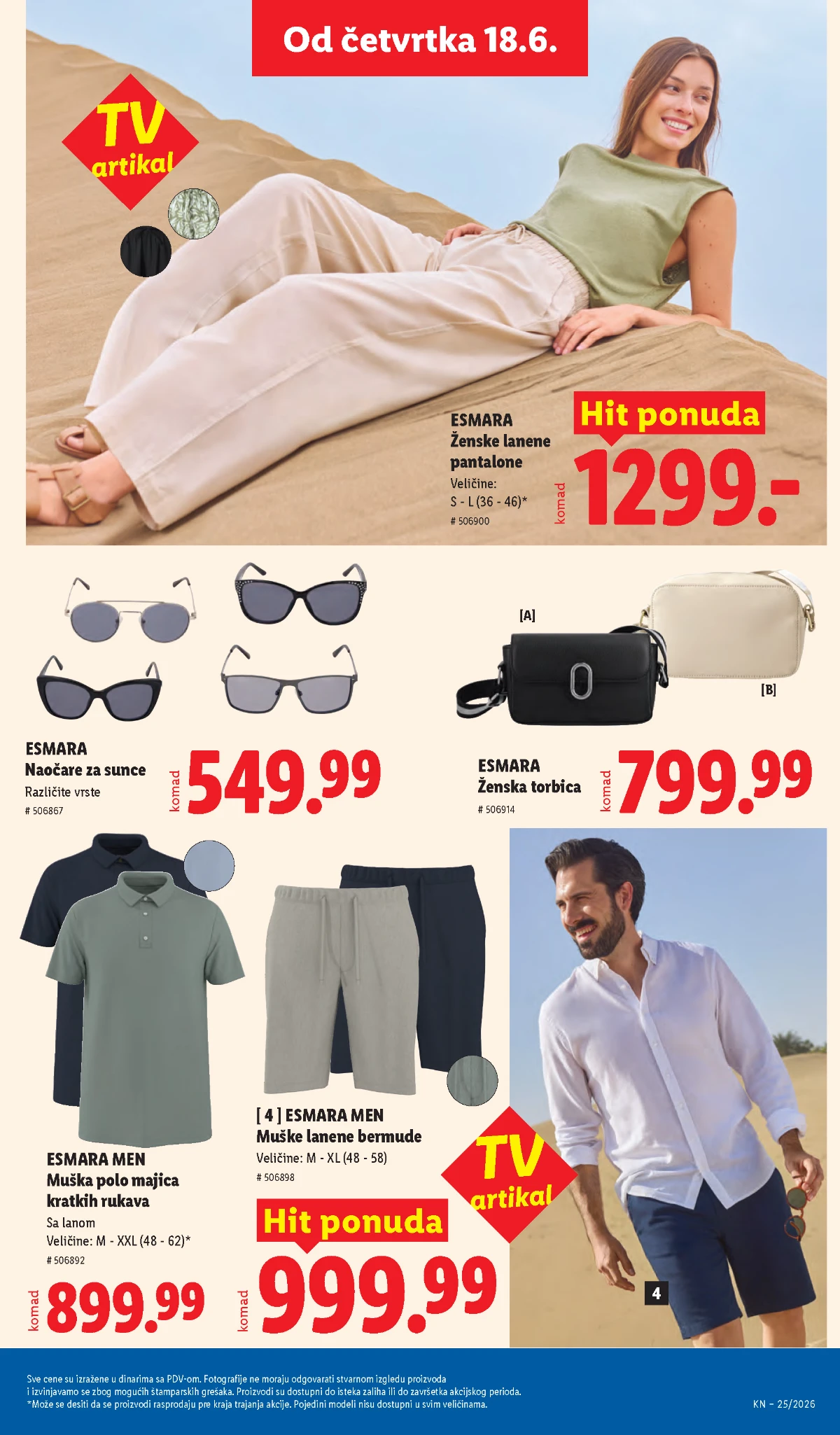 Esmara ženska letnja moda od 18.06.2026