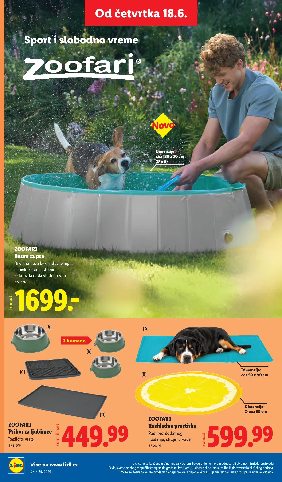 Lidl katalog strana 76 – akcijska ponuda do 24.06.2026 Lidl katalog strana 76 – Lidl akcije i sniženja početkom juna 2026