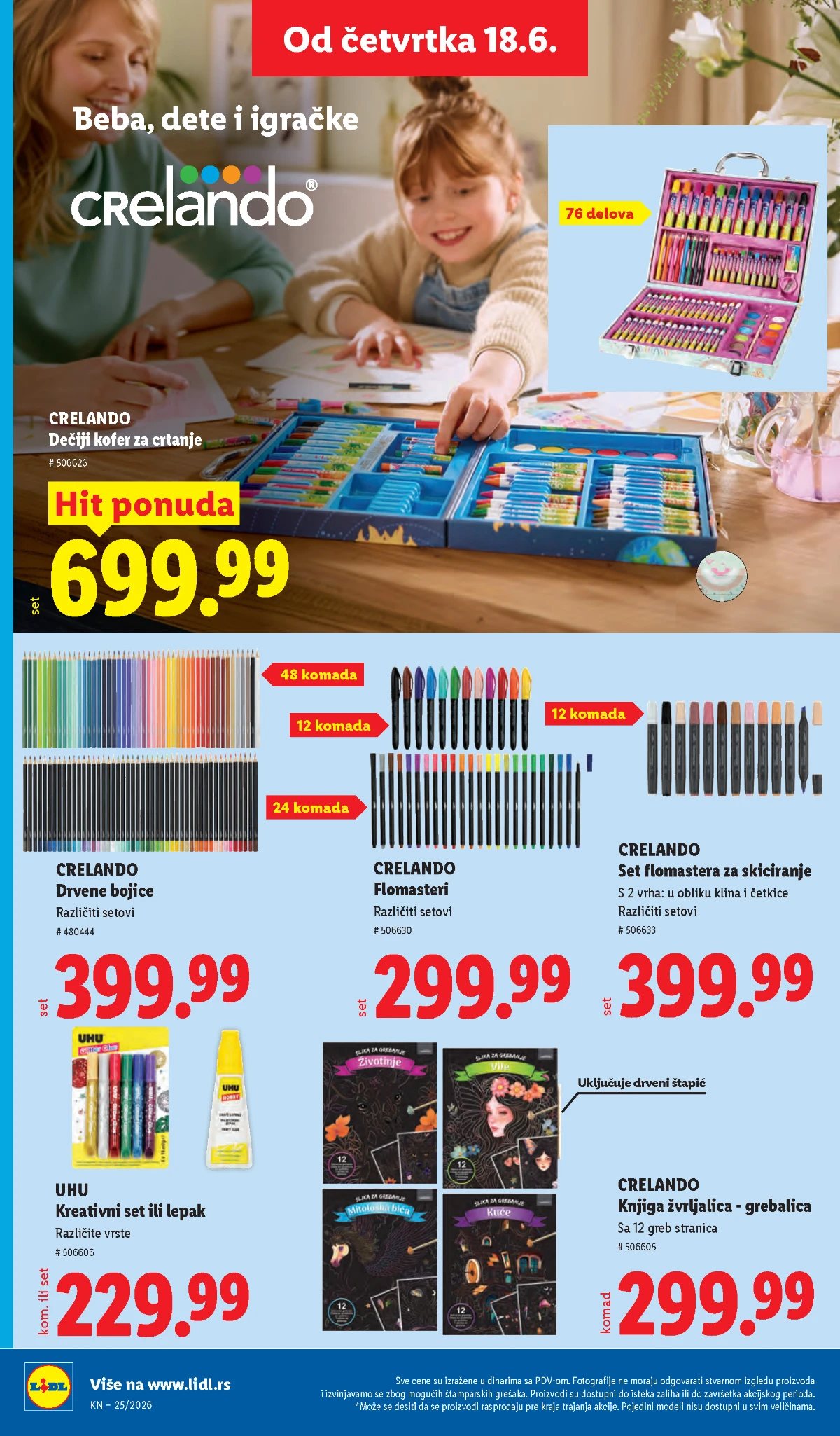 Lidl katalog strana 80 – akcijska ponuda do 24.06.2026 Lidl katalog strana 80 – Lidl proizvodi i sniženja