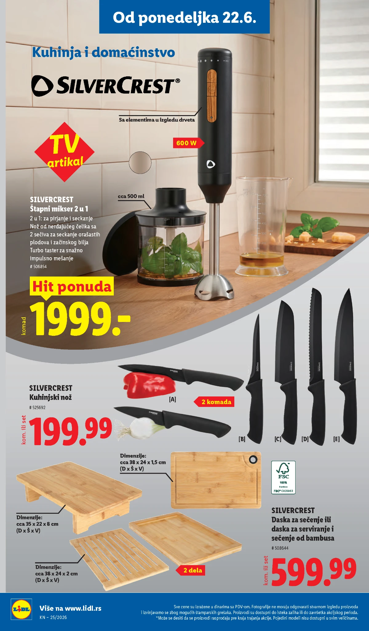 Lidl katalog strana 86 – akcijska ponuda do 24.06.2026 Lidl katalog strana 86 – Lidl akcije i sniženja početkom juna 2026