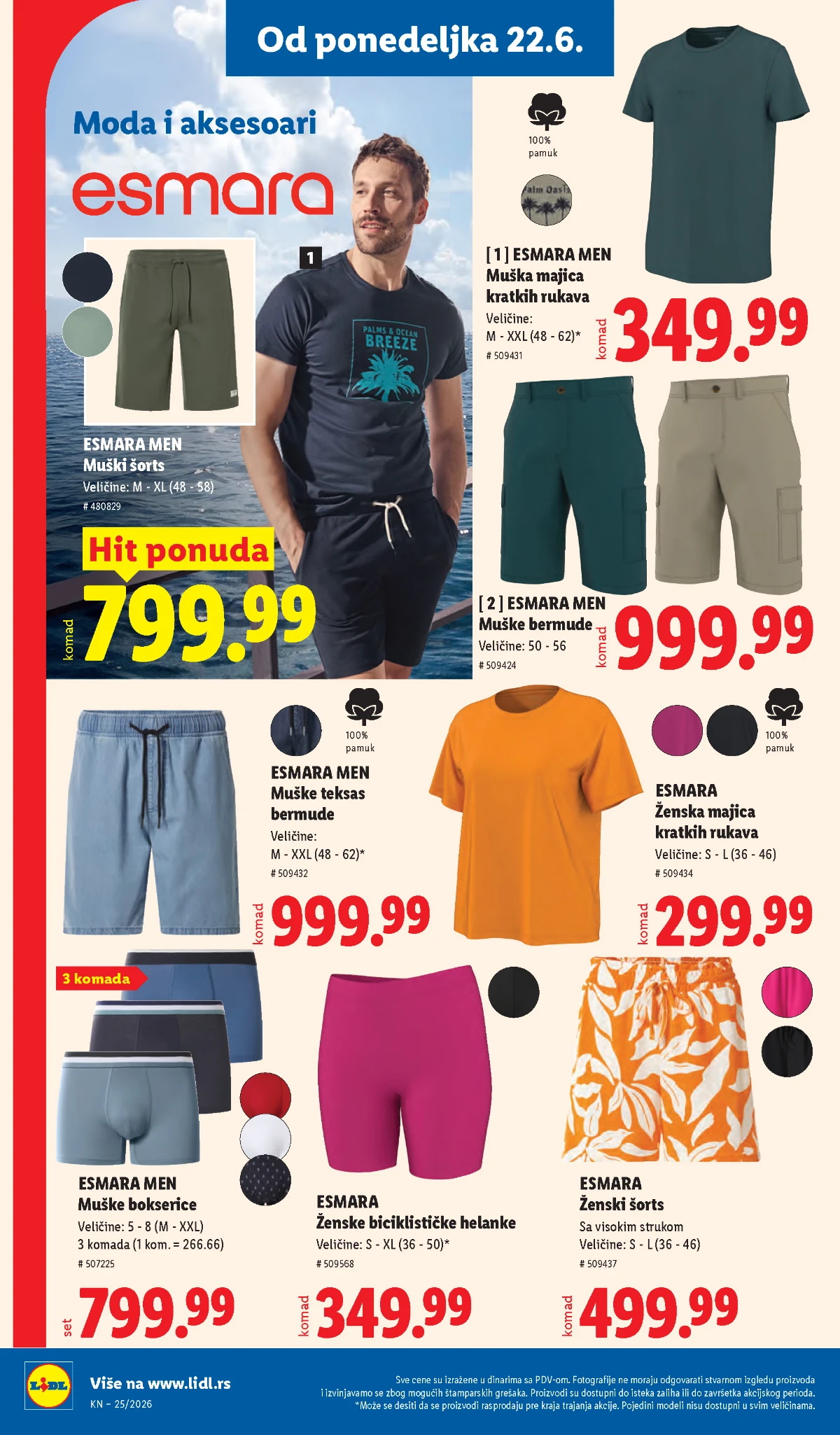 Lidl katalog strana 96 – akcijska ponuda do 24.06.2026 Lidl katalog strana 96 – Lidl akcije i sniženja početkom juna 2026