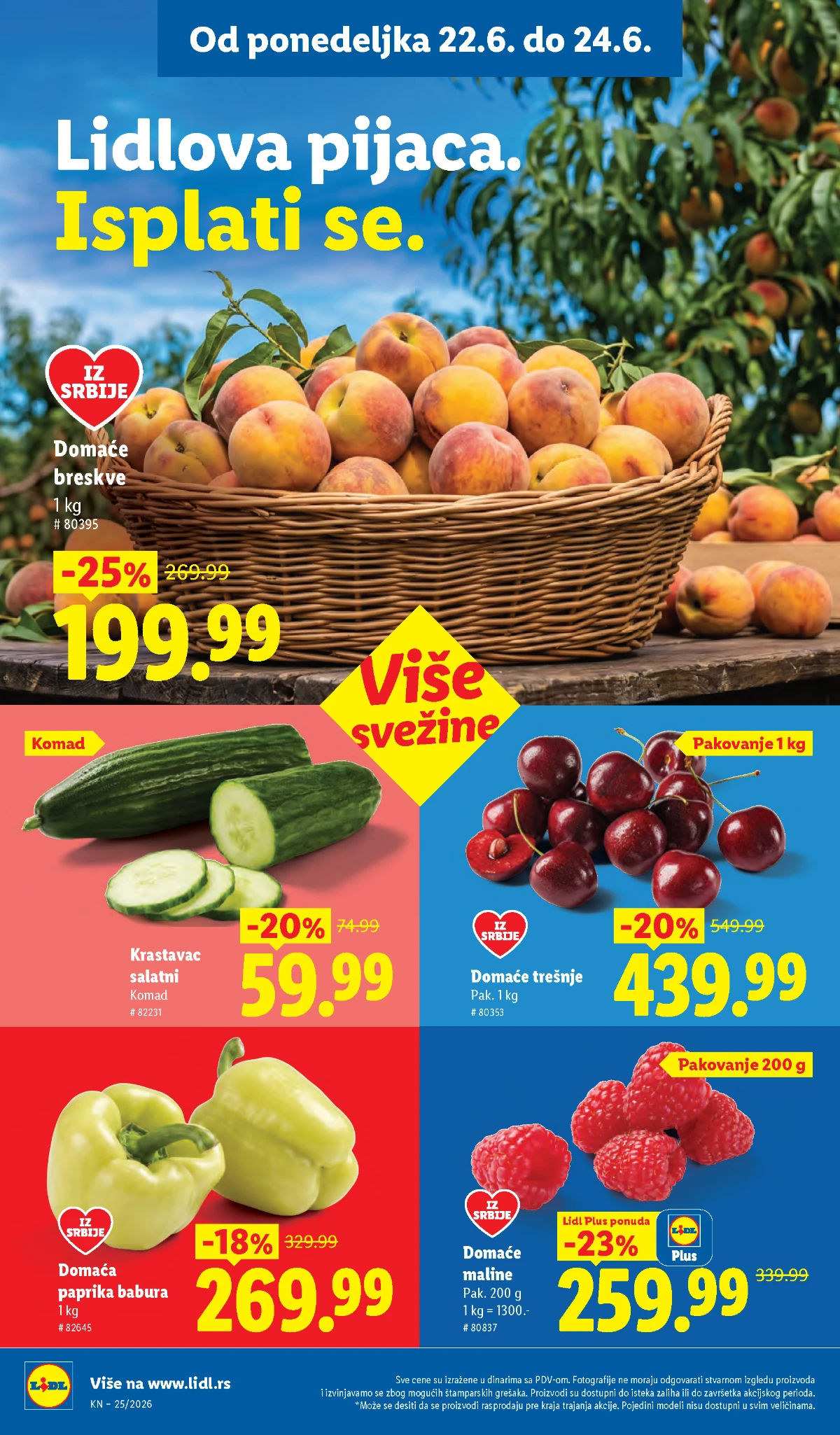 Lidl katalog strana 98 – akcijska ponuda do 24.06.2026 Lidl katalog strana 98 – Lidl akcija i nova sniženja