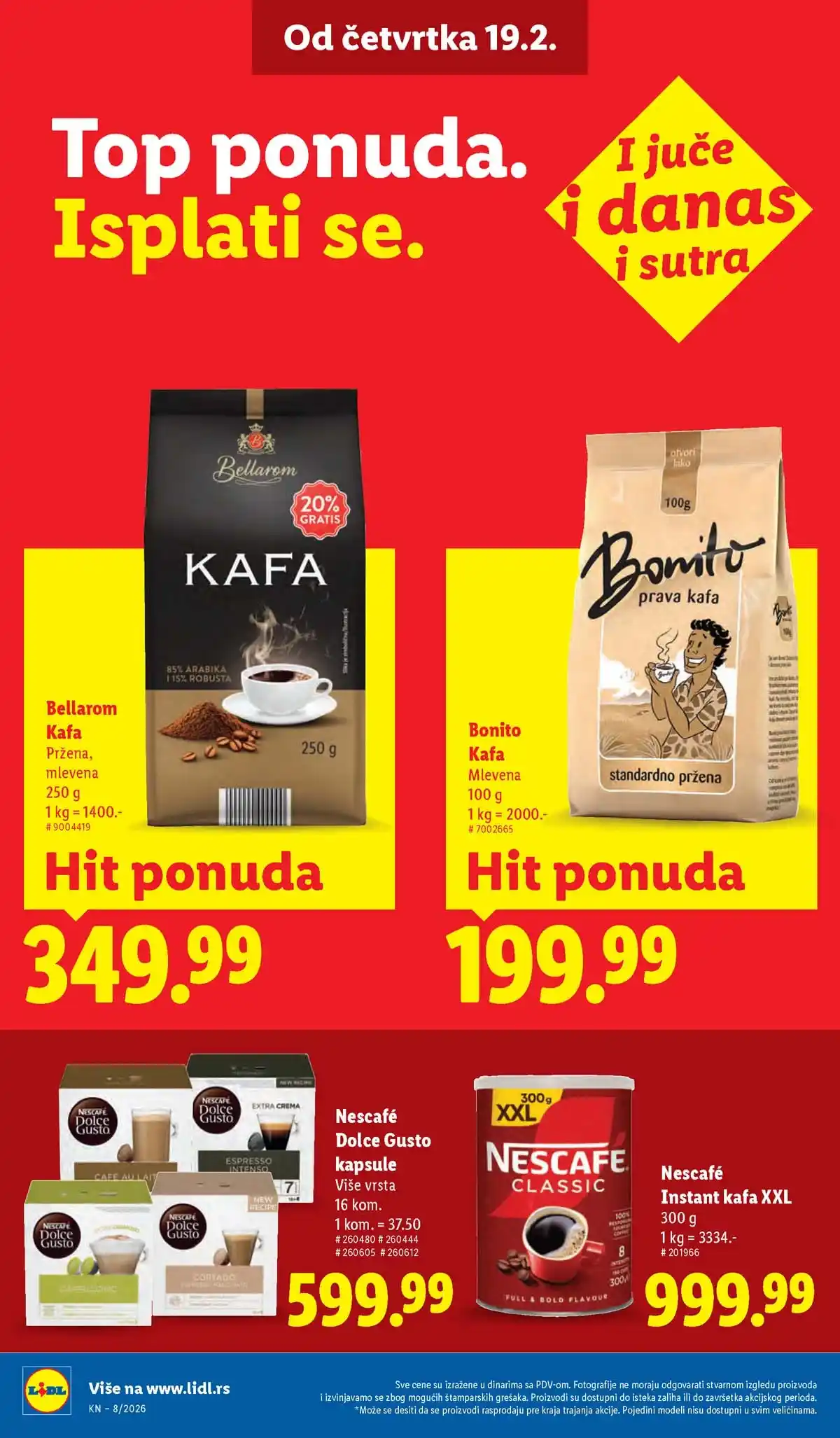 Katalog Lidl sniženja Katalozi Lidl kataloška ponuda
