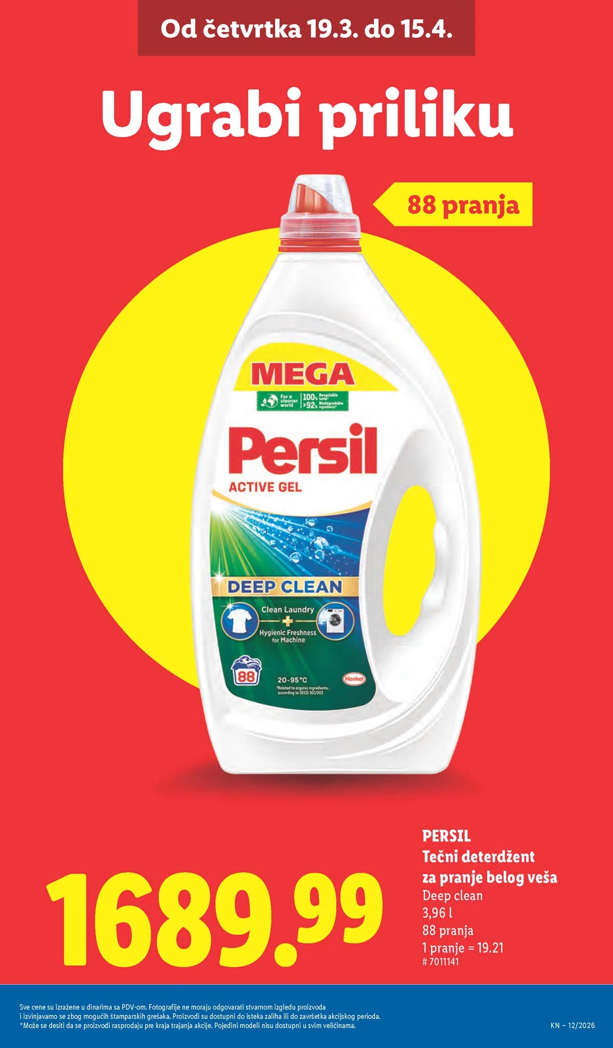 Lidl katalog strana 9 – aktuelna akcija i snižene cene do 25.03.2026 Lidl katalog akcija strana 9 – sniženja prehrana, pića i kućni proizvodi do 25.03.2026