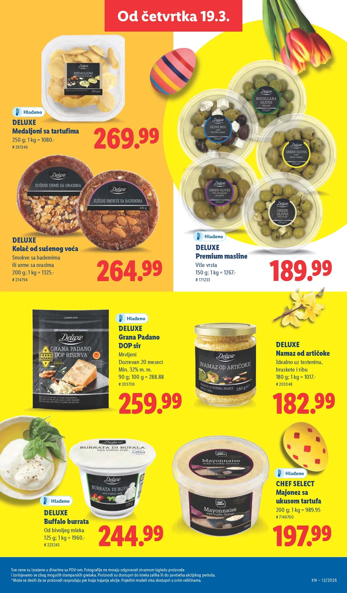 Lidl katalog strana 41 – aktuelna akcija i snižene cene do 25.03.2026 Lidl katalog akcija strana 41 – sniženja prehrana, pića i kućni proizvodi do 25.03.2026