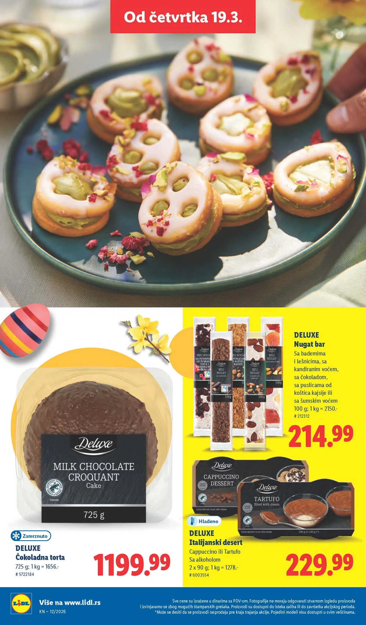Lidl katalog strana 42 – aktuelna akcija i snižene cene do 25.03.2026 Lidl katalog akcija strana 42 – sniženja prehrana, pića i kućni proizvodi do 25.03.2026