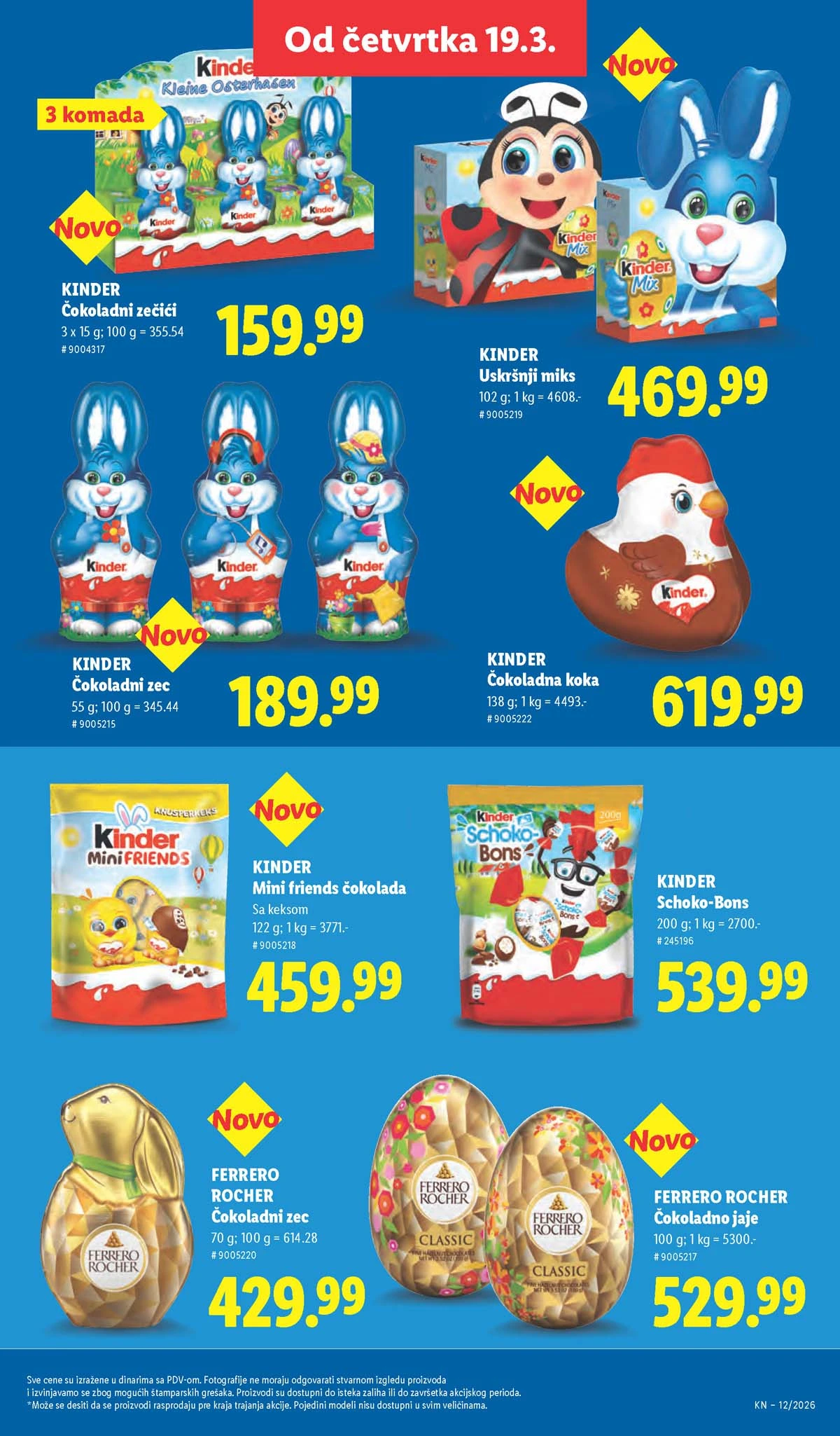 Lidl katalog strana 49 – aktuelna akcija i snižene cene do 25.03.2026 Lidl katalog akcija strana 49 – sniženja prehrana, pića i kućni proizvodi do 25.03.2026