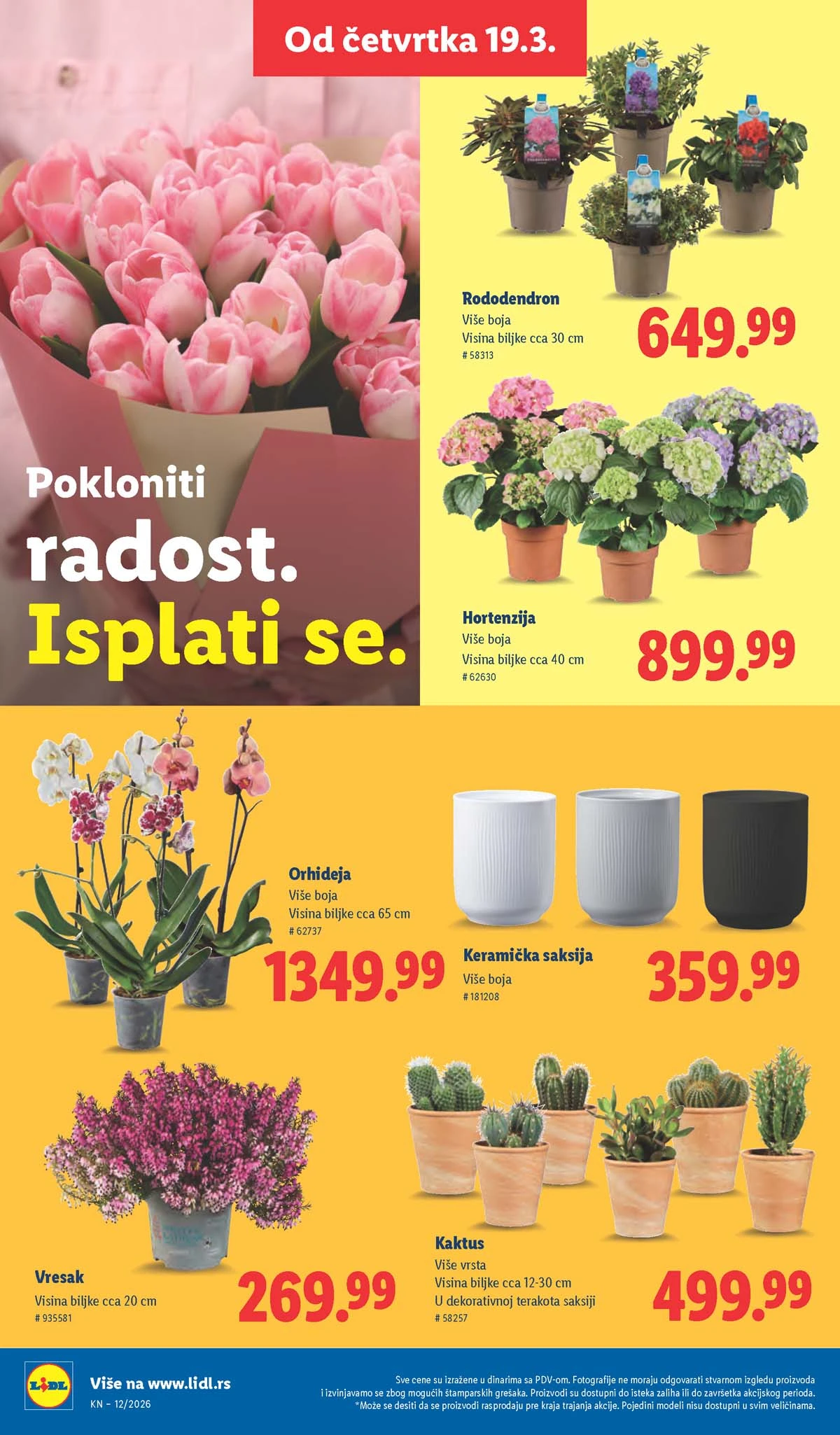Lidl katalog strana 52 – aktuelna akcija i snižene cene do 25.03.2026 Lidl katalog akcija strana 52 – sniženja prehrana, pića i kućni proizvodi do 25.03.2026