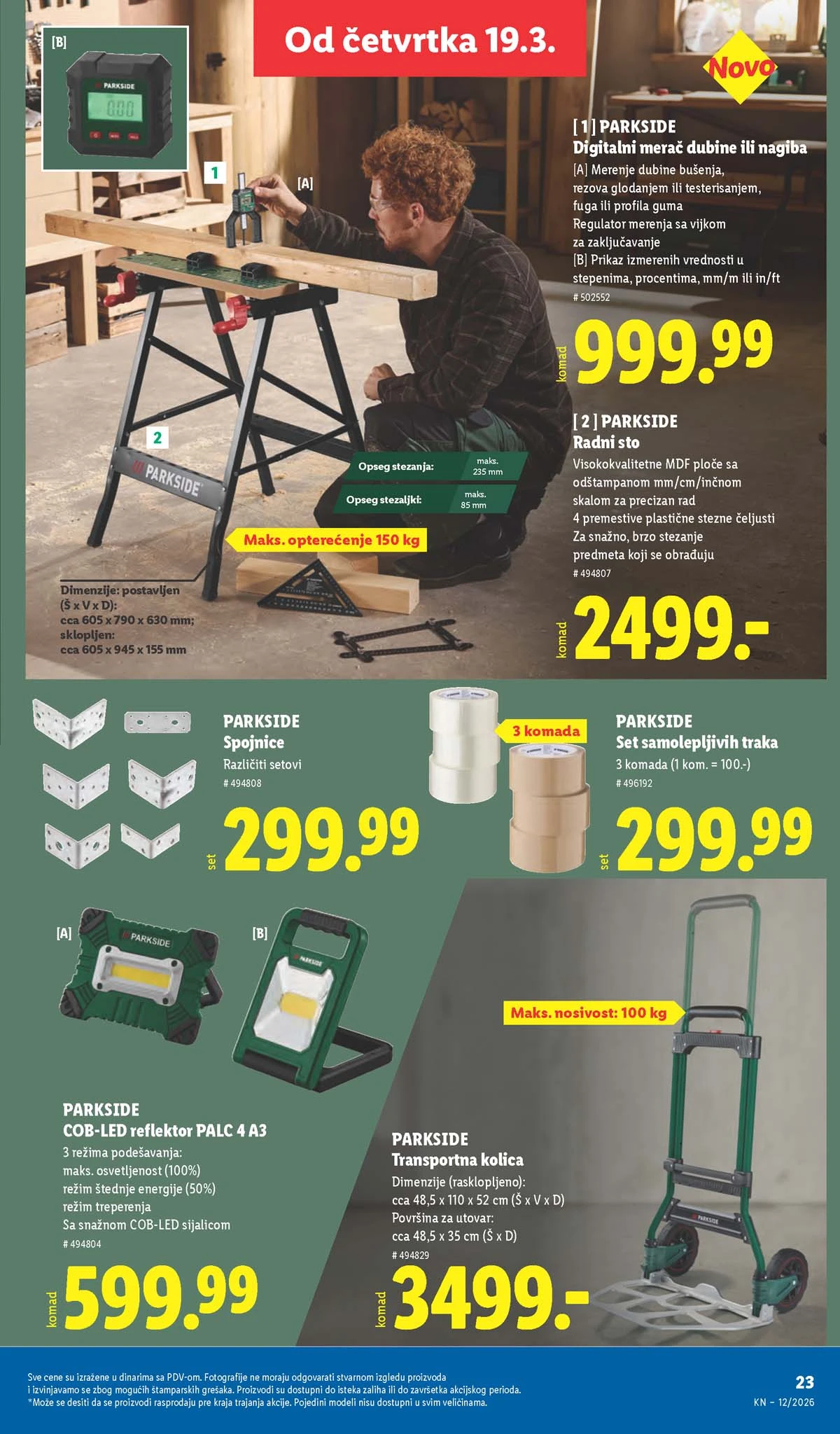 Lidl katalog strana 57 – aktuelna akcija i snižene cene do 25.03.2026 Lidl katalog akcija strana 57 – sniženja prehrana, pića i kućni proizvodi do 25.03.2026