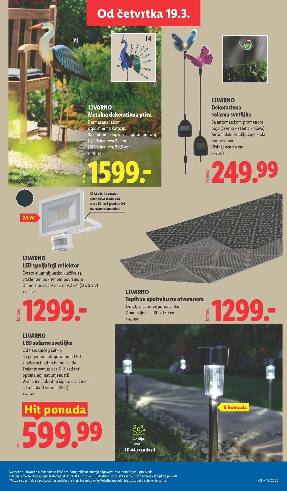 Lidl katalog strana 67 – aktuelna akcija i snižene cene do 25.03.2026 Lidl katalog akcija strana 67 – sniženja prehrana, pića i kućni proizvodi do 25.03.2026