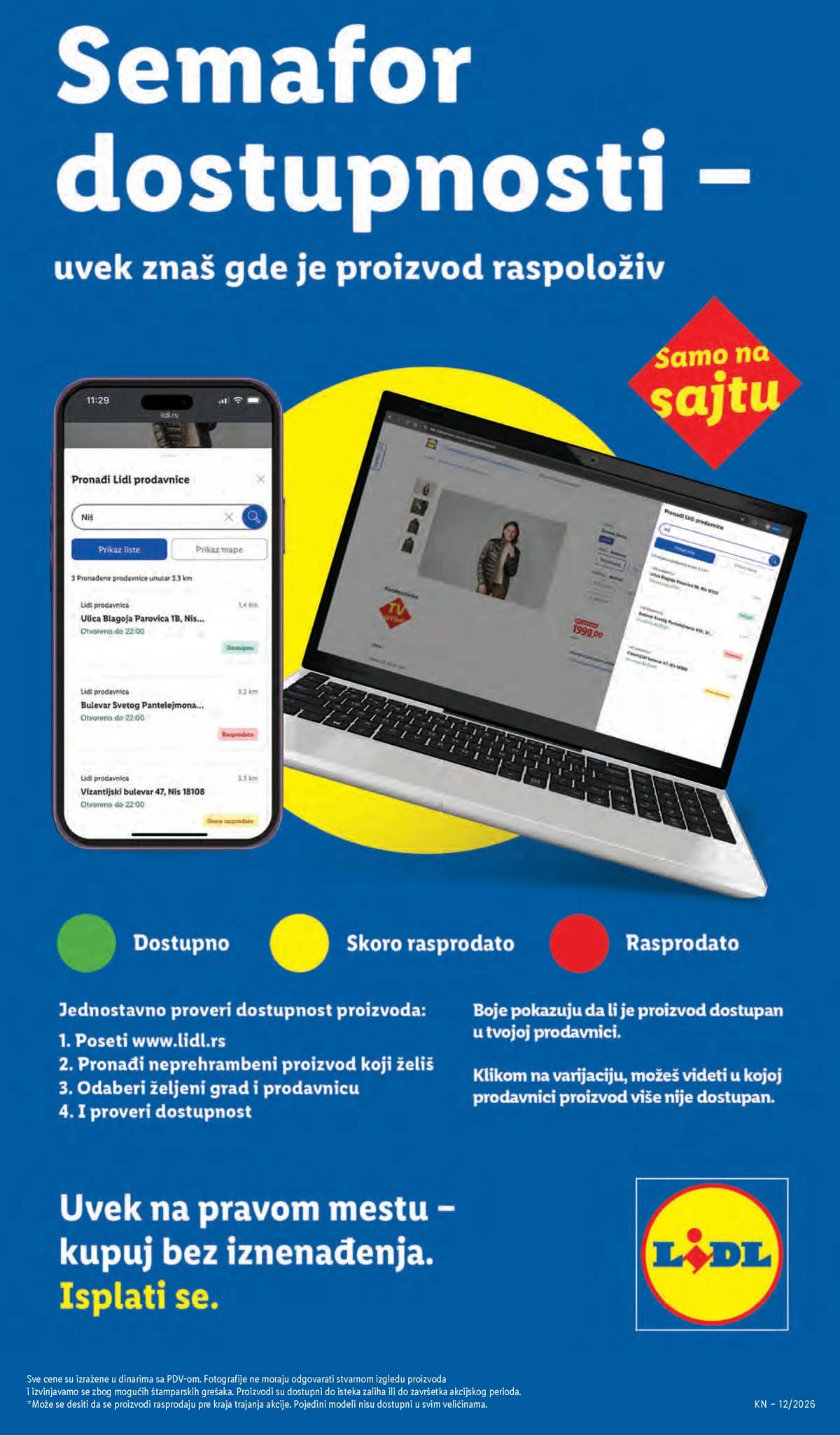 Lidl katalog strana 69 – aktuelna akcija i snižene cene do 25.03.2026 Lidl katalog akcija strana 69 – sniženja prehrana, pića i kućni proizvodi do 25.03.2026