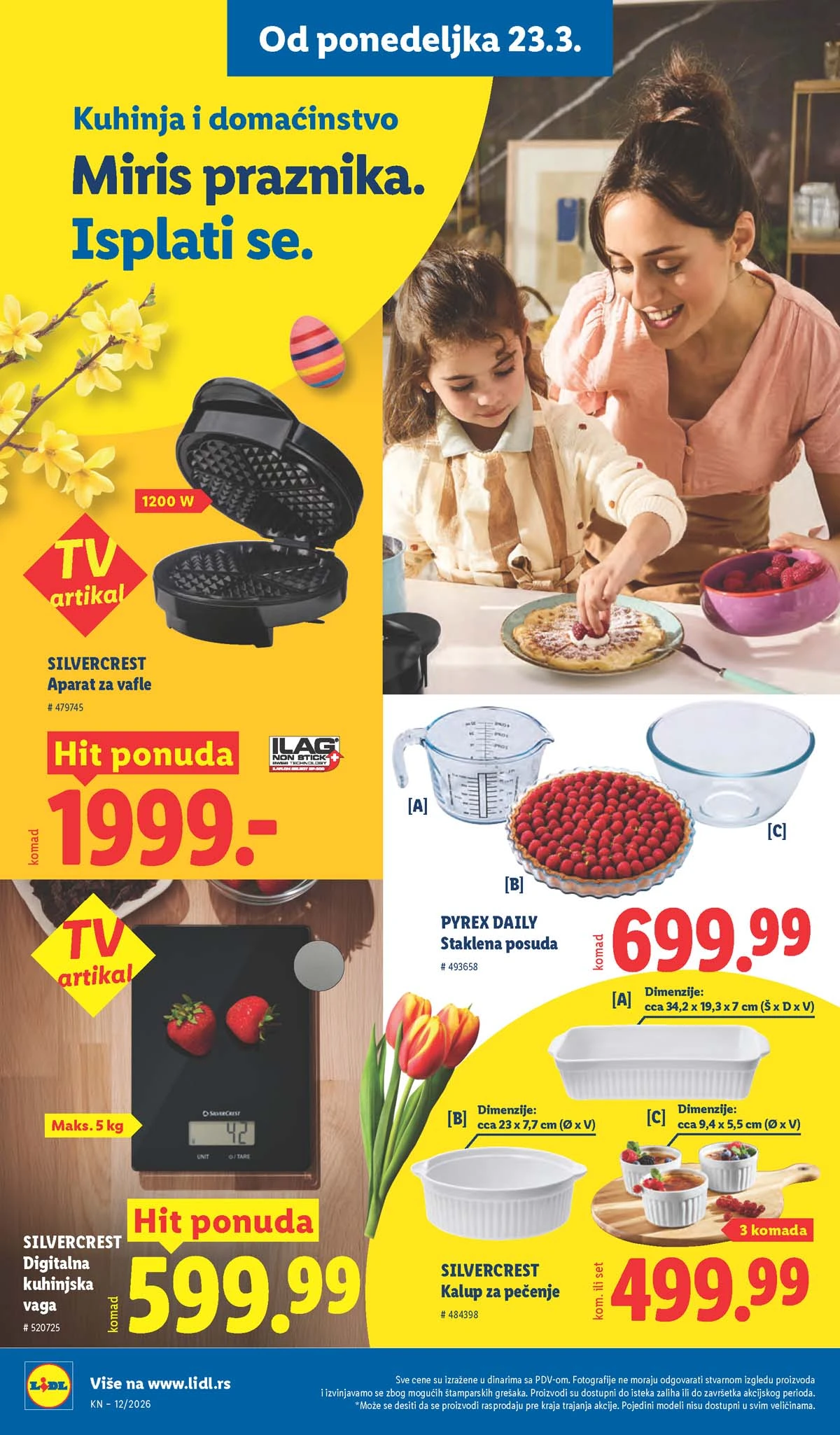 Lidl katalog strana 70 – aktuelna akcija i snižene cene do 25.03.2026 Lidl katalog akcija strana 70 – sniženja prehrana, pića i kućni proizvodi do 25.03.2026