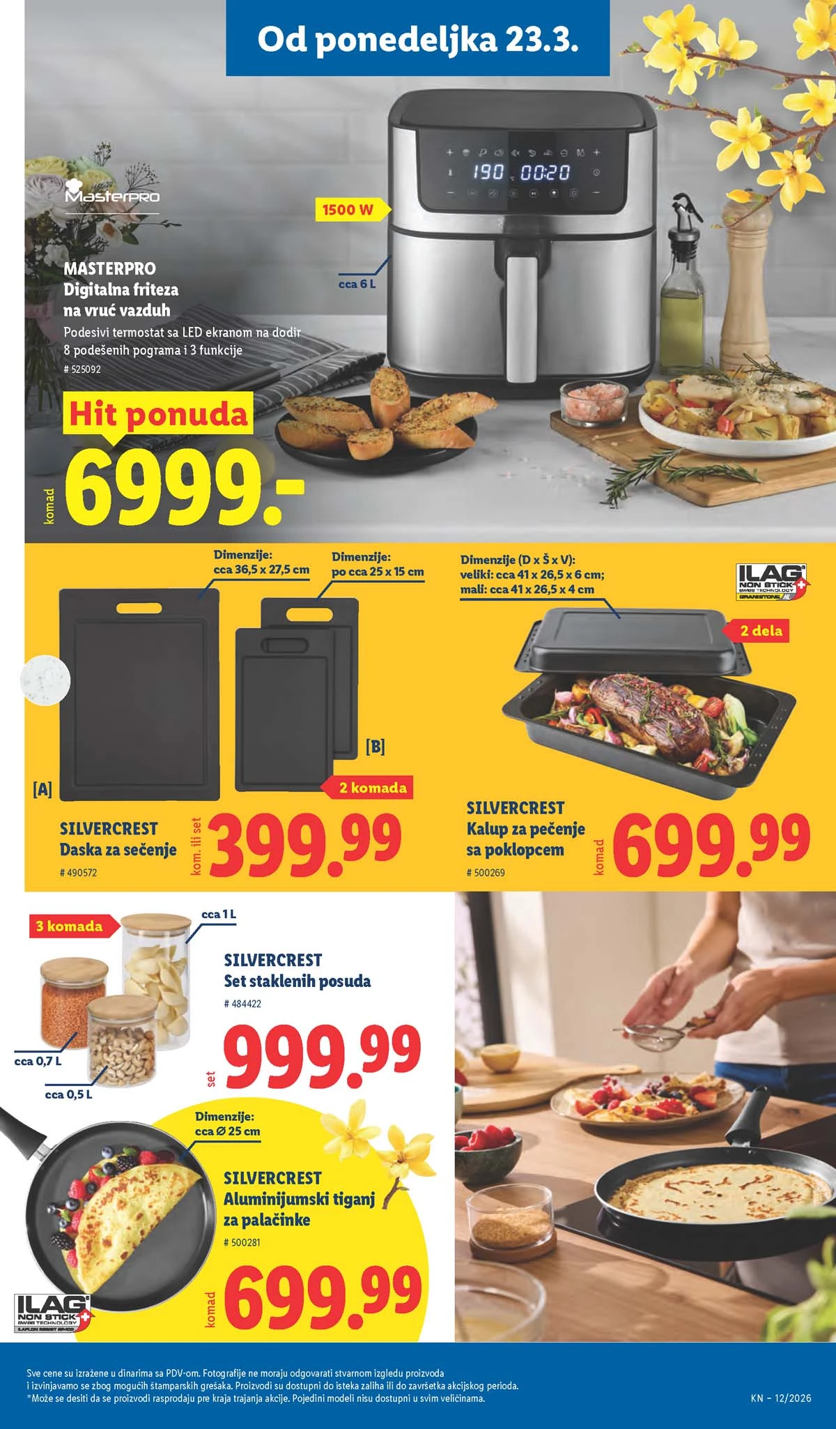Lidl katalog strana 73 – aktuelna akcija i snižene cene do 25.03.2026 Lidl katalog akcija strana 73 – sniženja prehrana, pića i kućni proizvodi do 25.03.2026