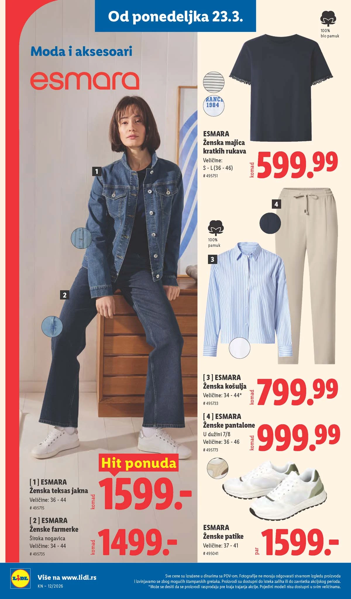 Lidl katalog strana 76 – aktuelna akcija i snižene cene do 25.03.2026 Lidl katalog akcija strana 76 – sniženja prehrana, pića i kućni proizvodi do 25.03.2026