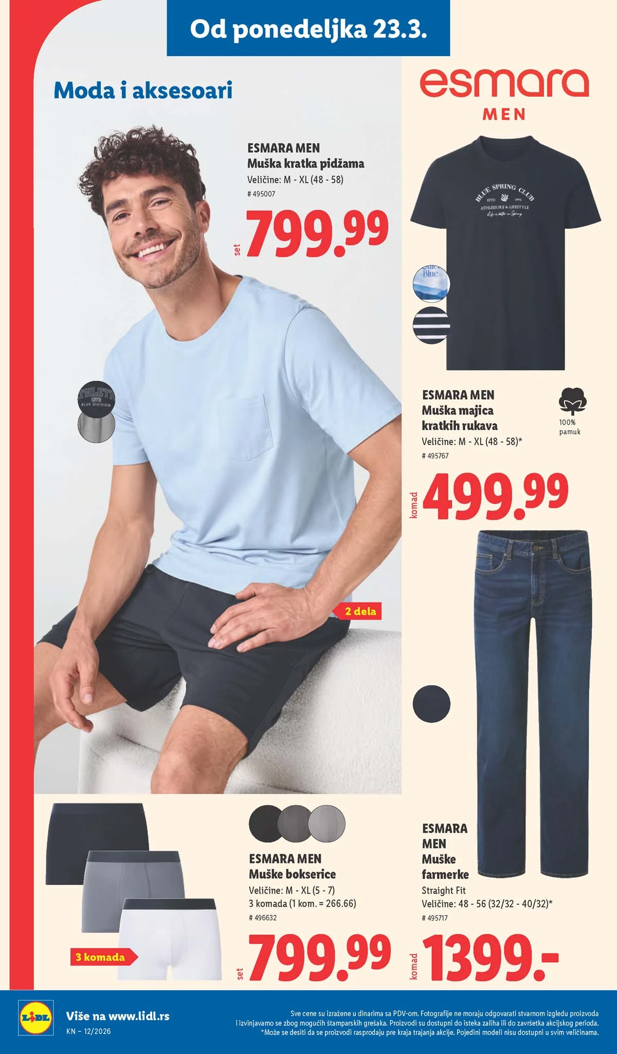 Lidl katalog strana 78 – aktuelna akcija i snižene cene do 25.03.2026 Lidl katalog akcija strana 78 – sniženja prehrana, pića i kućni proizvodi do 25.03.2026