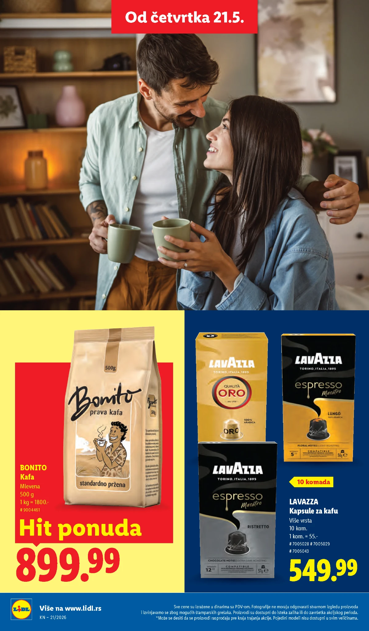 Lidl katalog akcija strana 36 – hit ponude 07.05.–13.05.2026 Lidl katalog akcija strana 36 hit ponude Srbija 2026