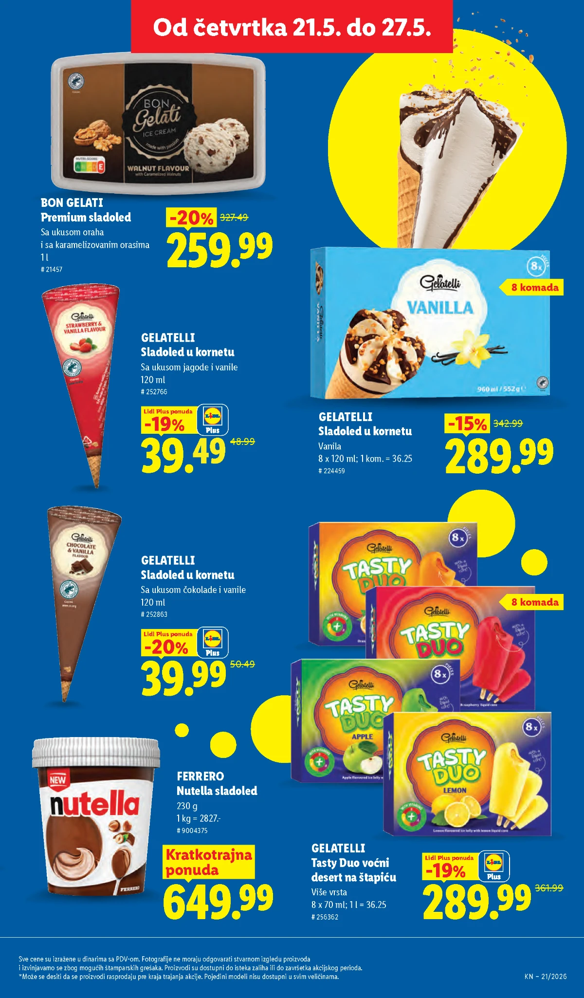 Lidl katalog akcija strana 49 – hit ponude 07.05.–13.05.2026 Lidl katalog akcija strana 49 hit ponude Srbija 2026
