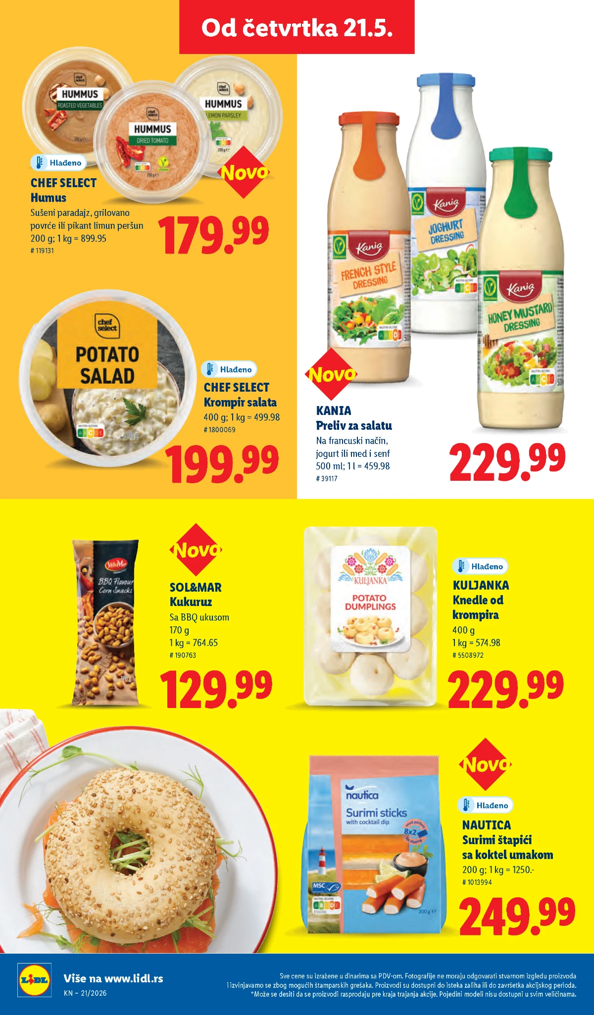 Lidl katalog akcija strana 56 – hit ponude 07.05.–13.05.2026 Lidl katalog akcija strana 56 hit ponude Srbija 2026