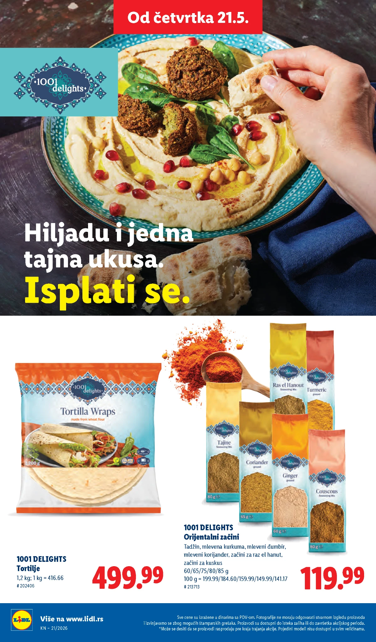 Lidl katalog akcija strana 60 – hit ponude 07.05.–13.05.2026 Lidl katalog akcija strana 60 hit ponude Srbija 2026