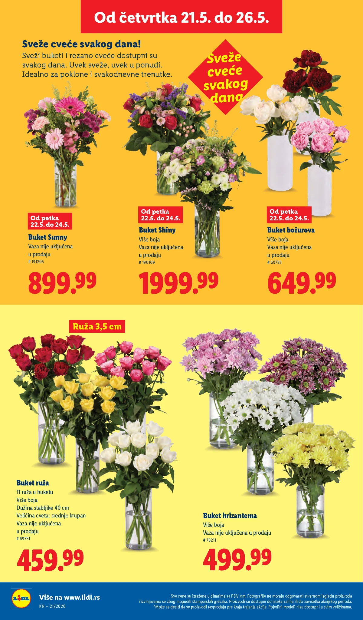 Lidl katalog akcija strana 66 – hit ponude 07.05.–13.05.2026 Lidl katalog akcija strana 66 hit ponude Srbija 2026