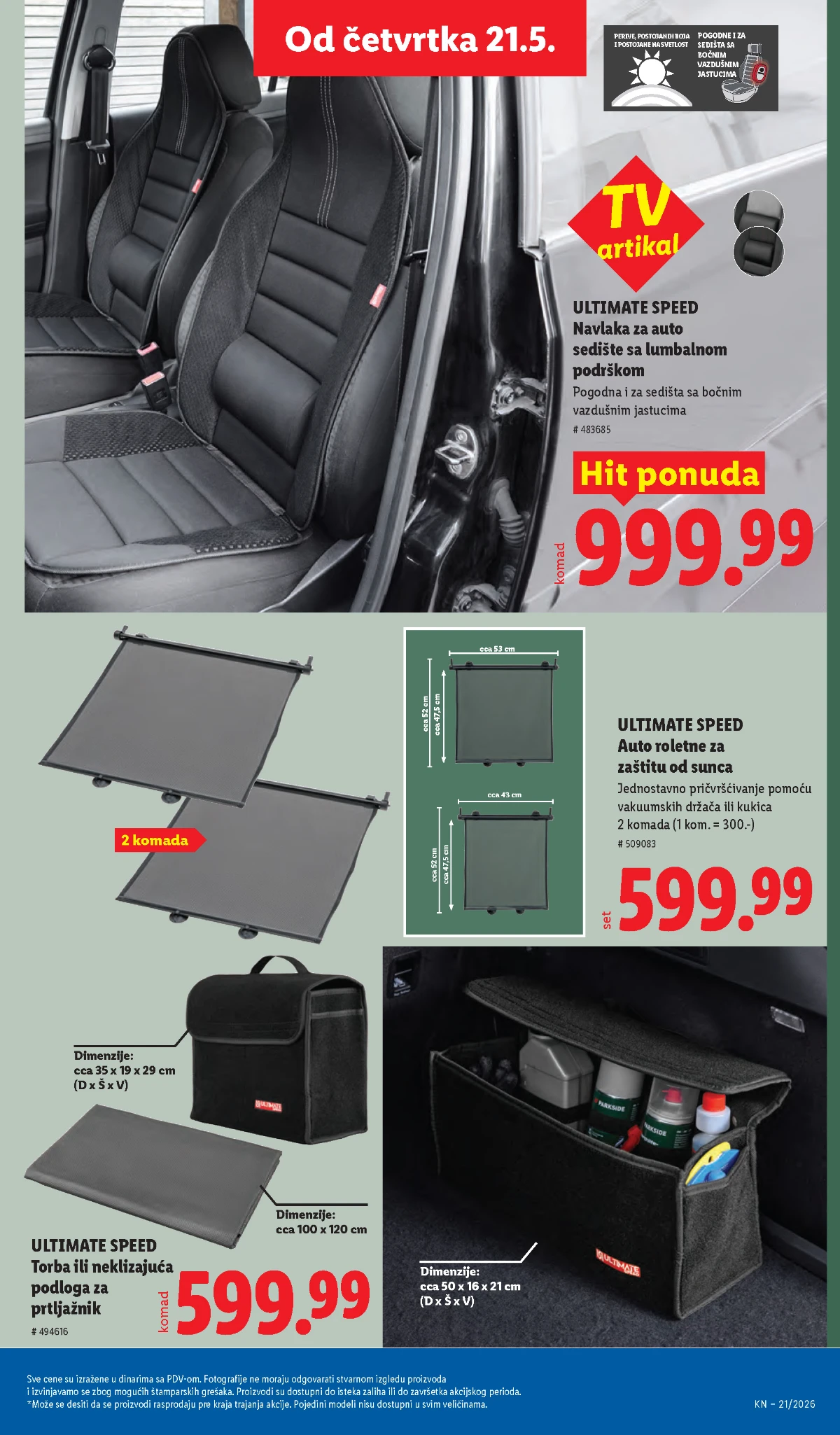 Lidl katalog akcija strana 75 – hit ponude 07.05.–13.05.2026 Lidl katalog akcija strana 75 hit ponude Srbija 2026