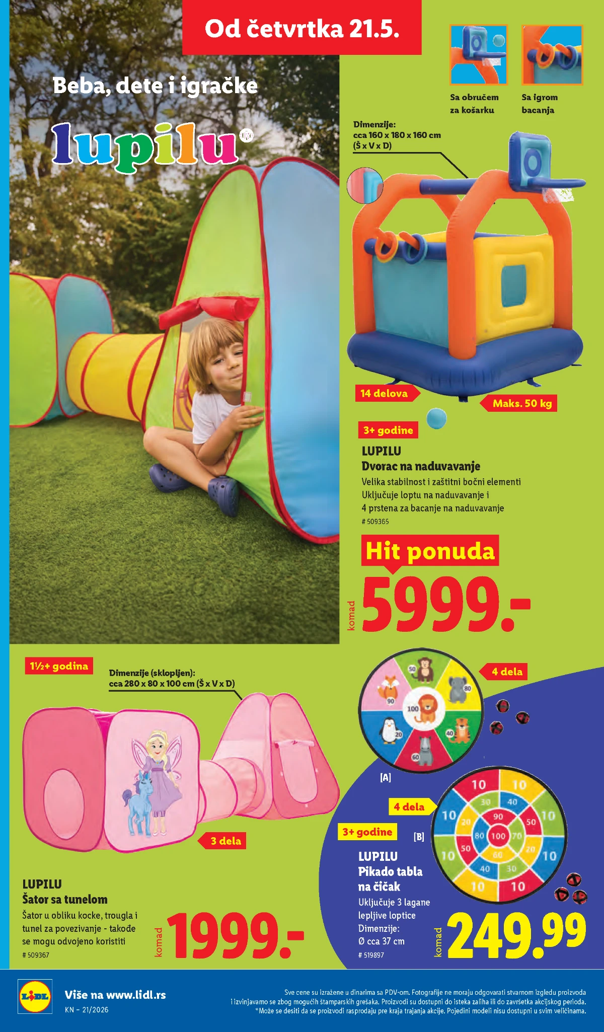 Lidl katalog akcija strana 80 – hit ponude 07.05.–13.05.2026 Lidl katalog akcija strana 80 hit ponude Srbija 2026