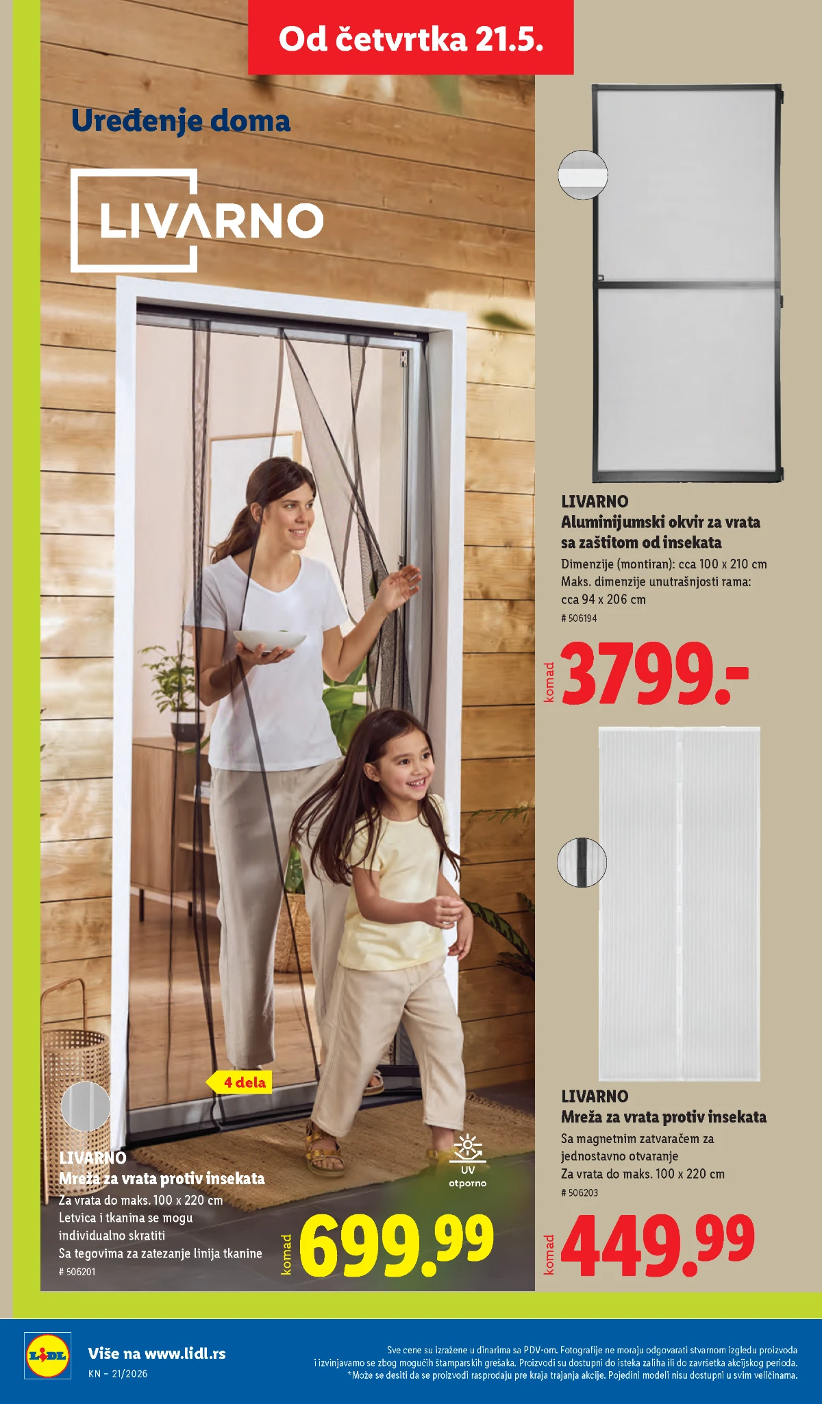 Lidl katalog akcija strana 82 – hit ponude 07.05.–13.05.2026 Lidl katalog akcija strana 82 hit ponude Srbija 2026