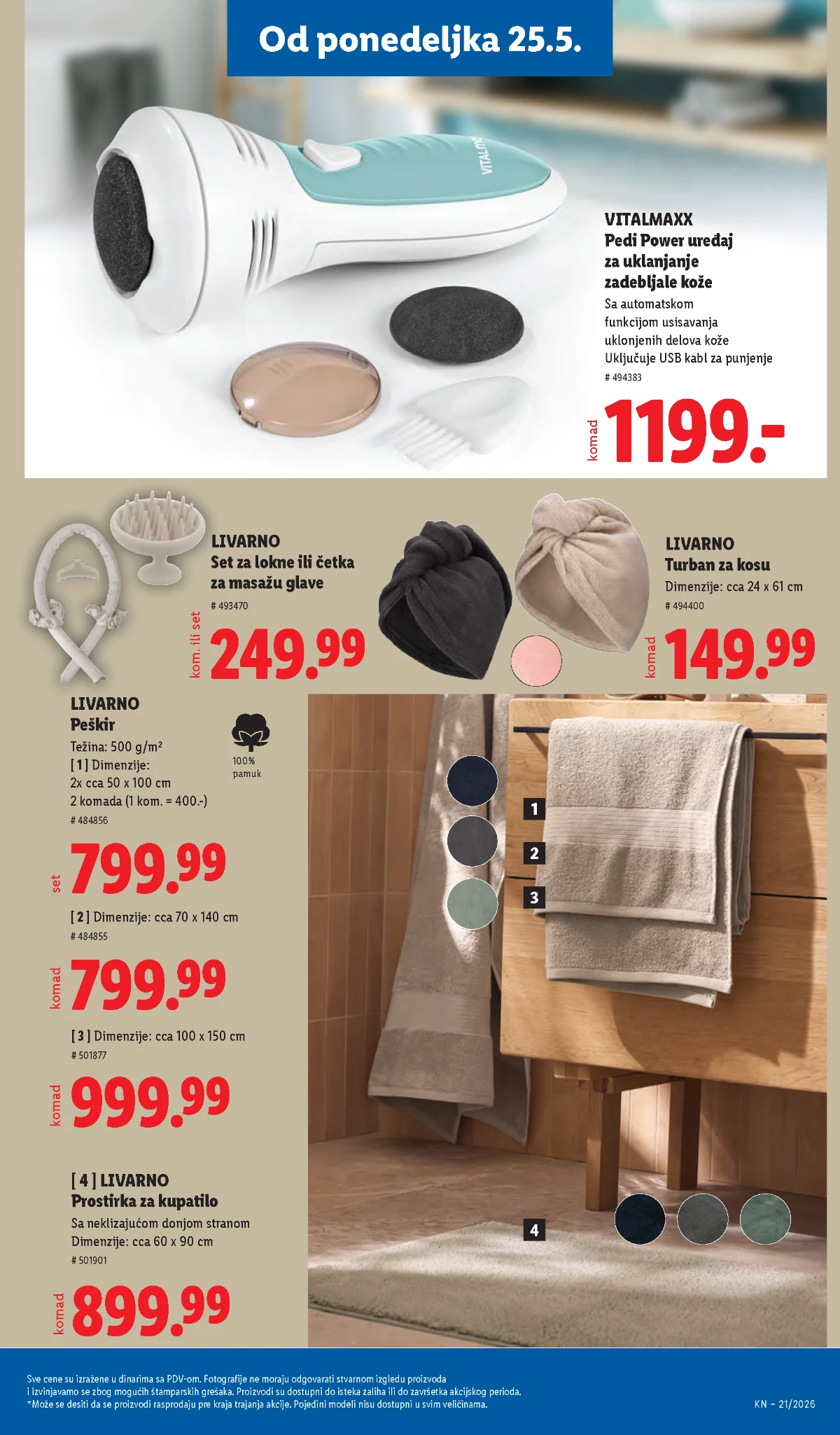 Lidl katalog akcija strana 87 – hit ponude 07.05.–13.05.2026 Lidl katalog akcija strana 87 hit ponude Srbija 2026