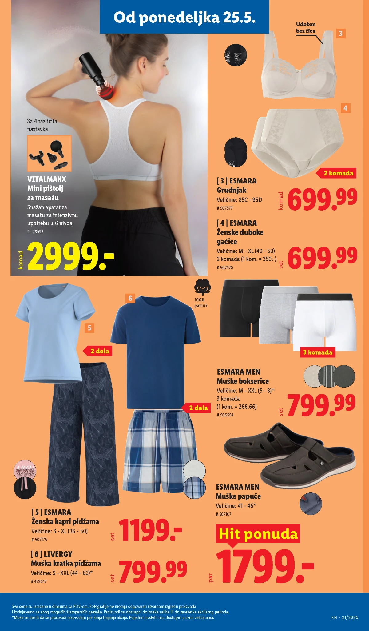 Lidl katalog akcija strana 93 – hit ponude 07.05.–13.05.2026 Lidl katalog akcija strana 93 hit ponude Srbija 2026