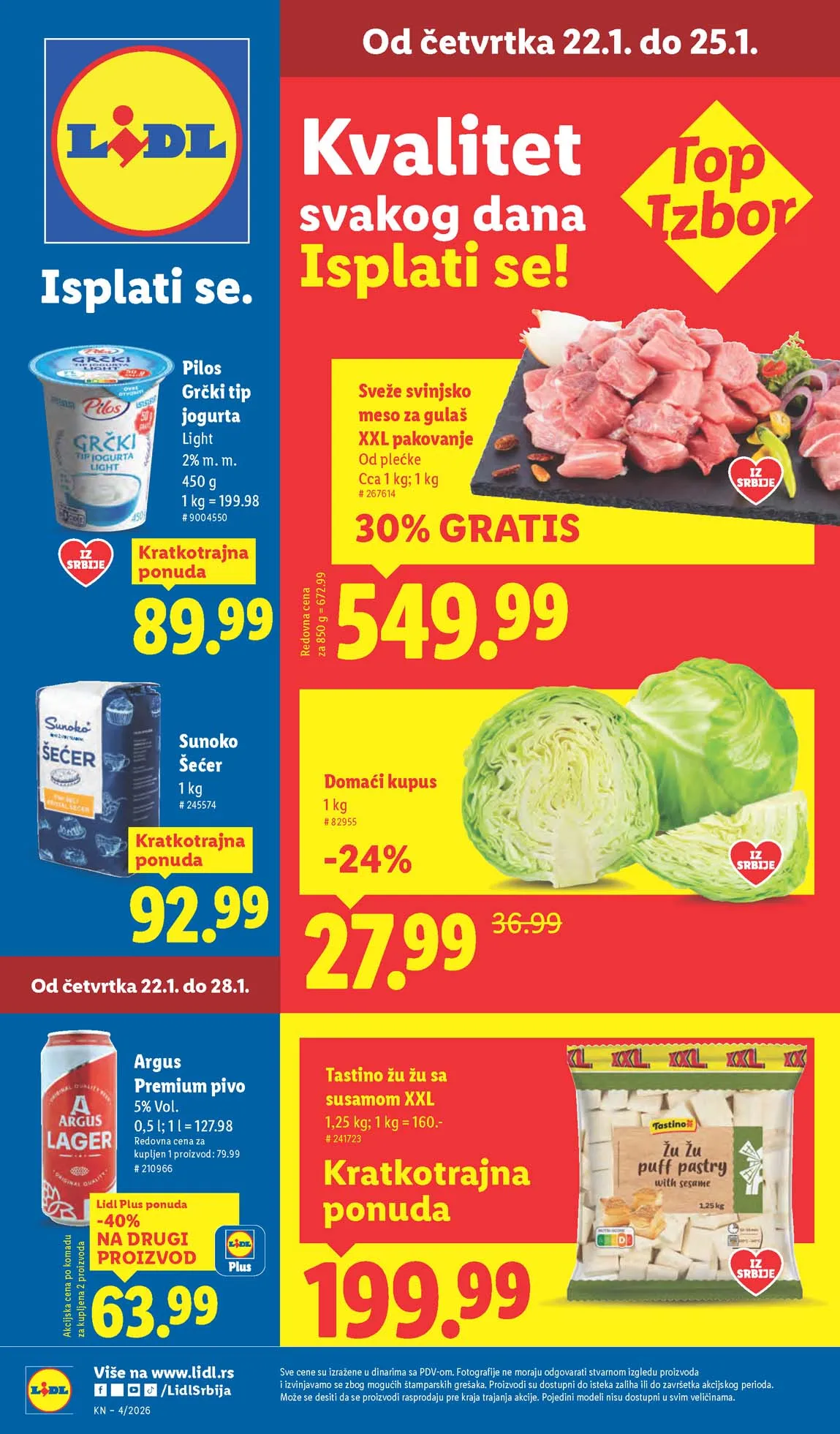 Lidl katalog sniženja Lidl akcija sniženja