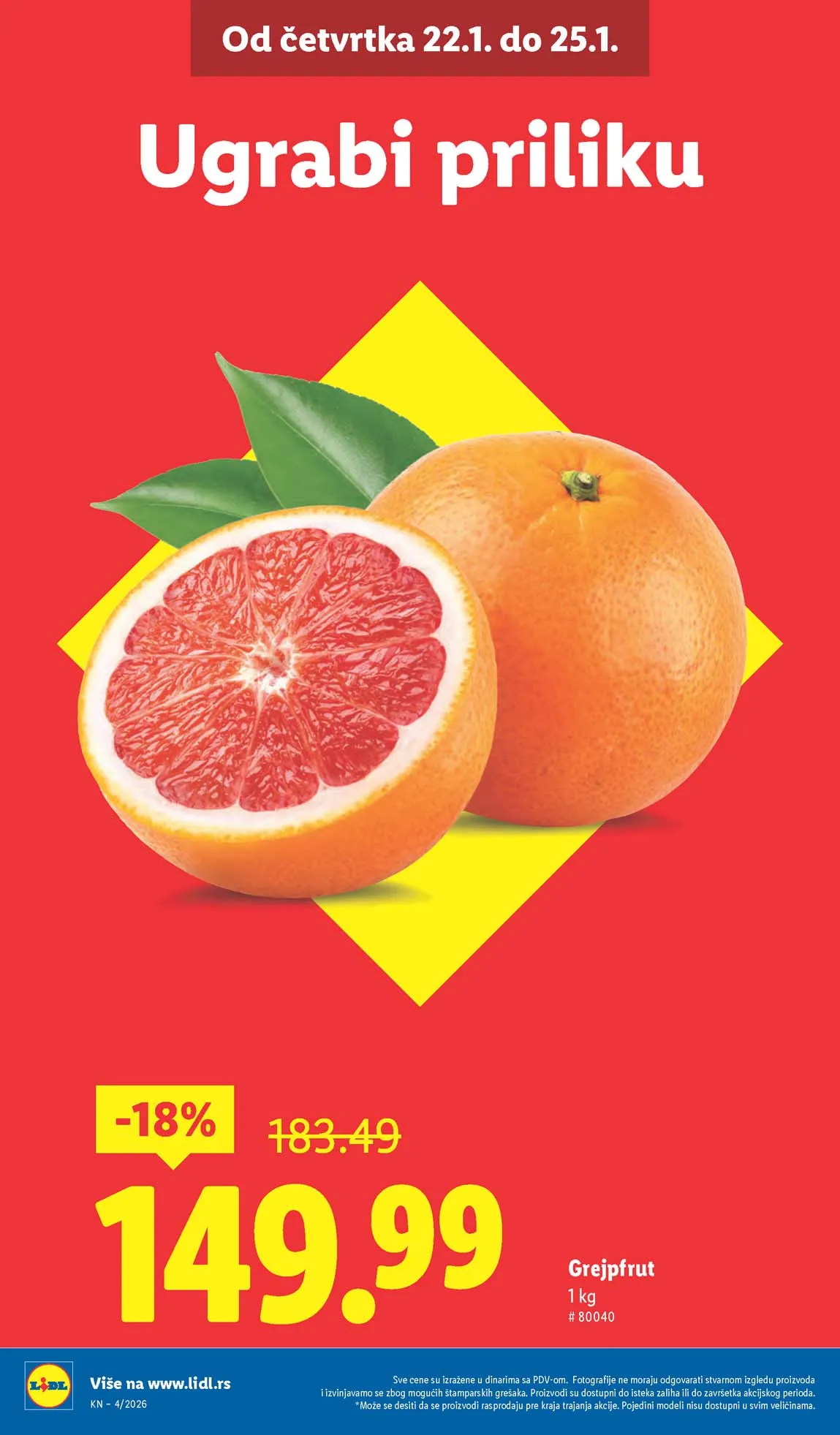 Lidl katalog sniženja Lidl akcija sniženja