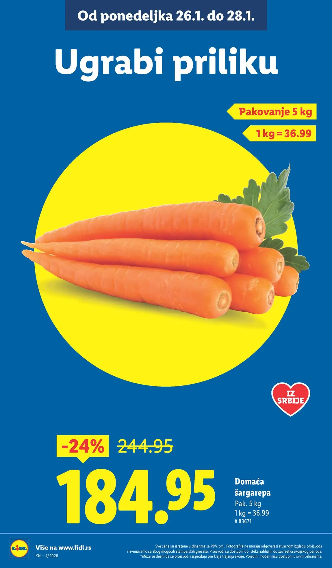Lidl katalog sniženja Lidl akcija sniženja